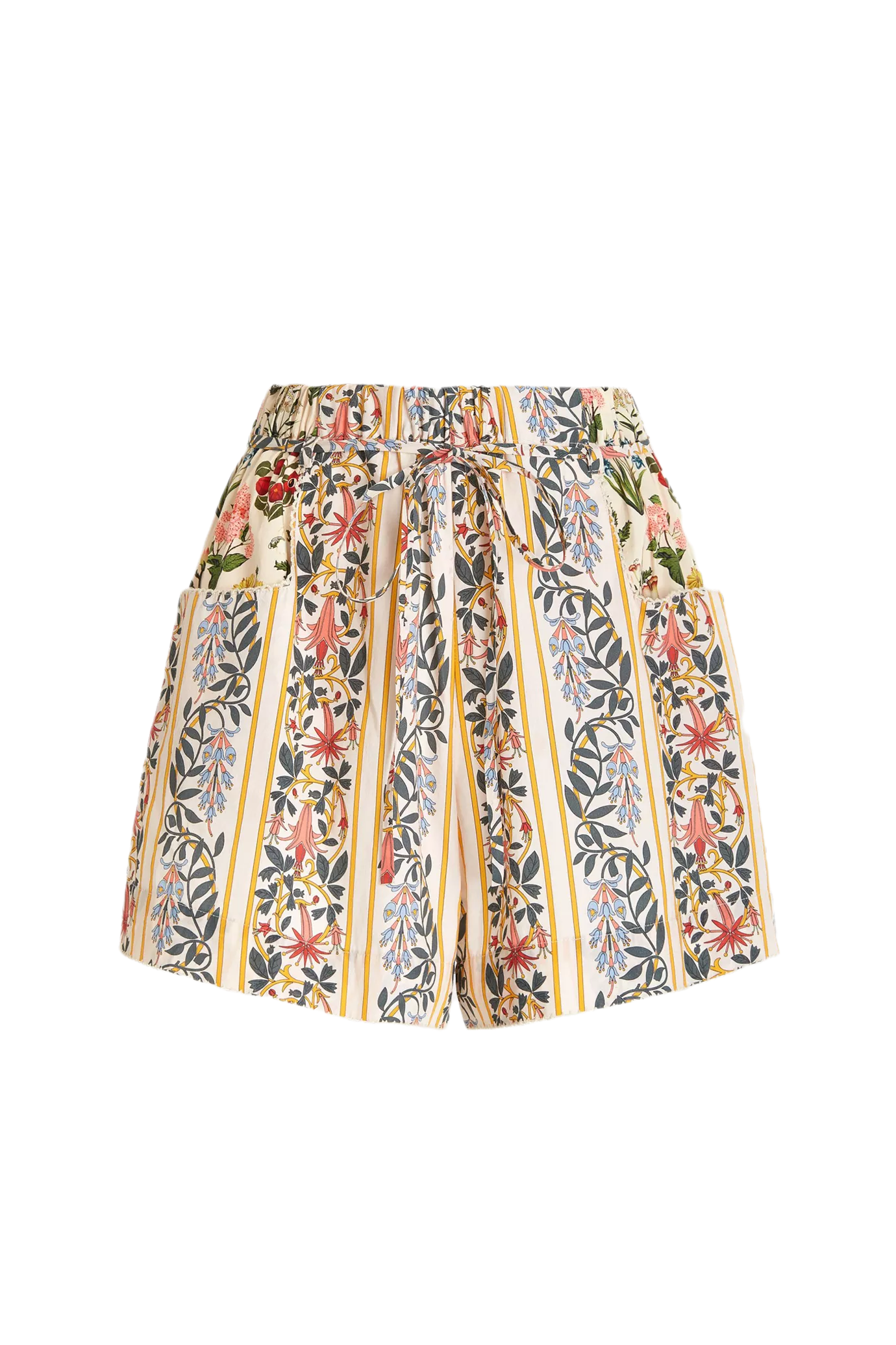 Trebol Floral Cotton Shorts