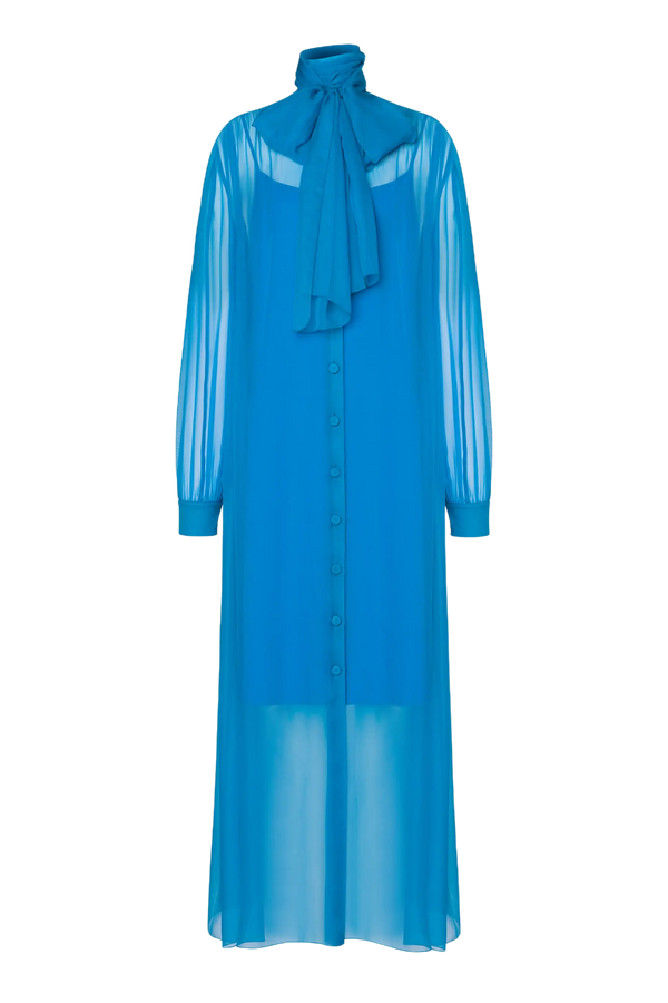Chiffon Shirt Dress