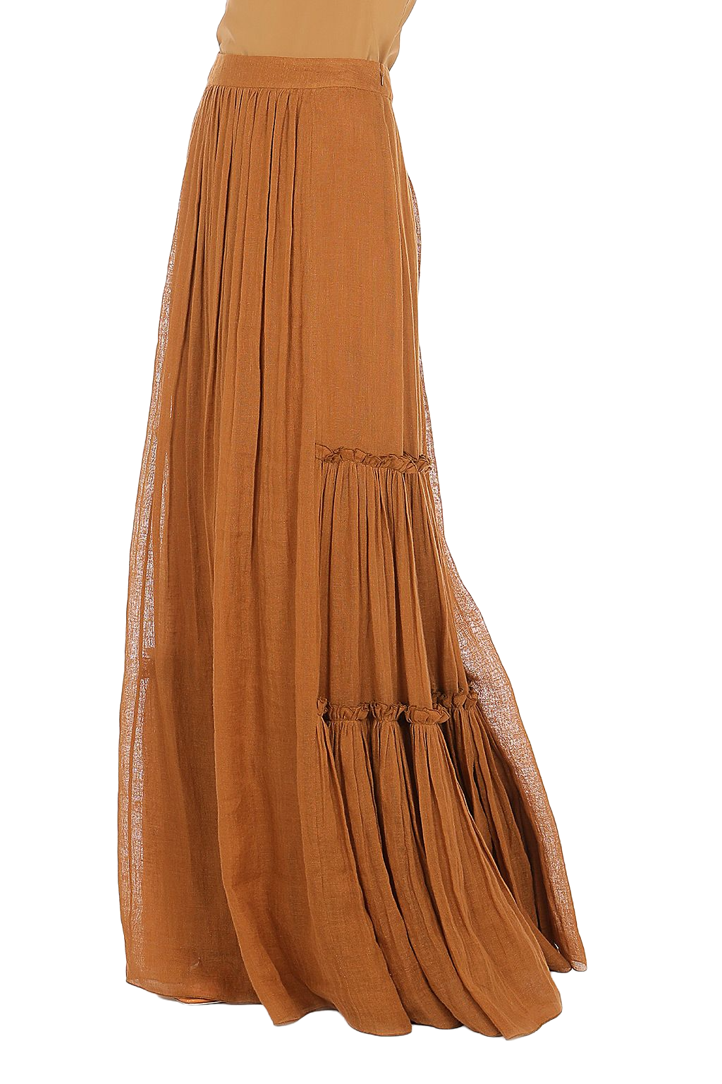 Linen Maxi Skirt