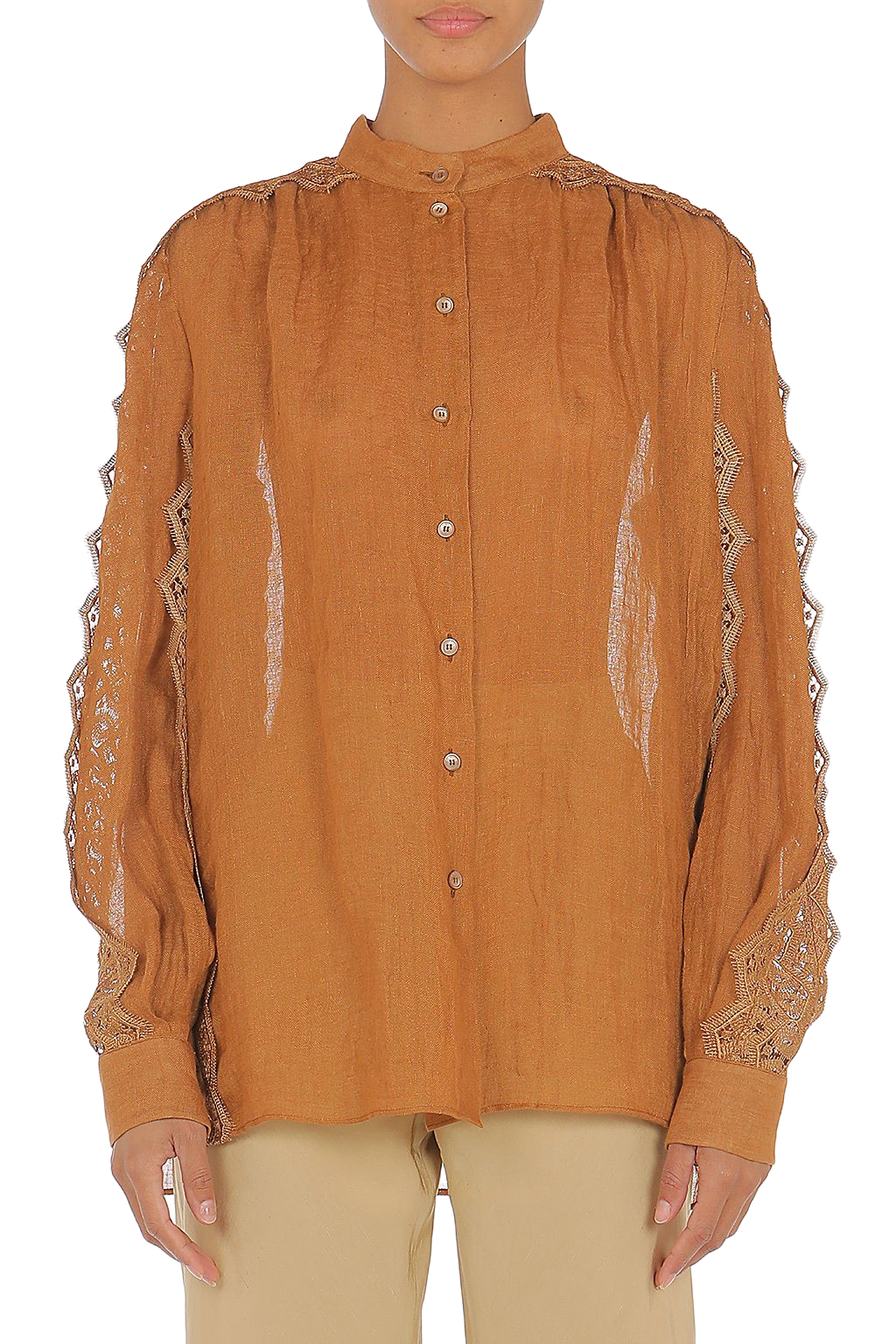 Linen & Lace Shirt