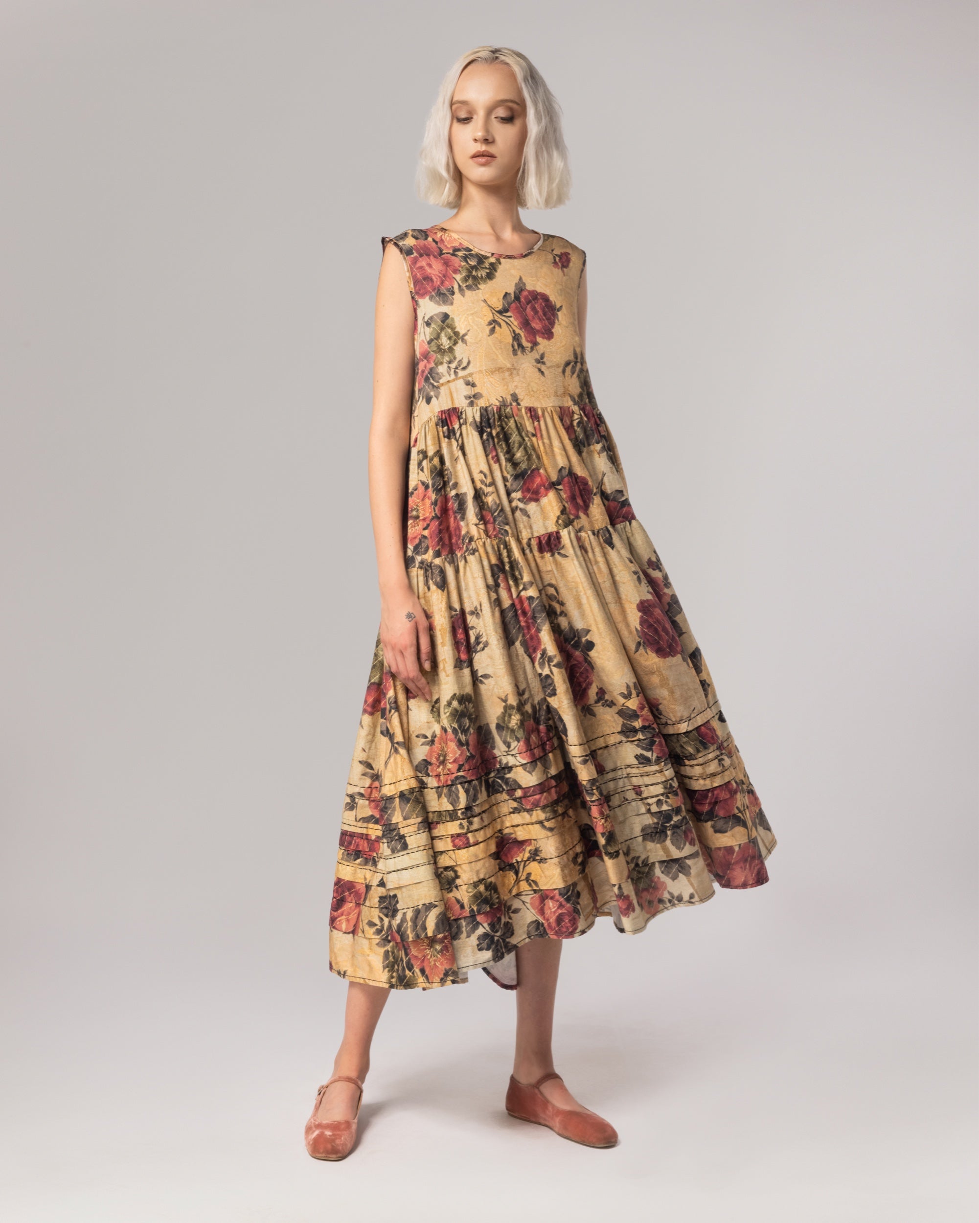 Enchanted Dress in English Rose