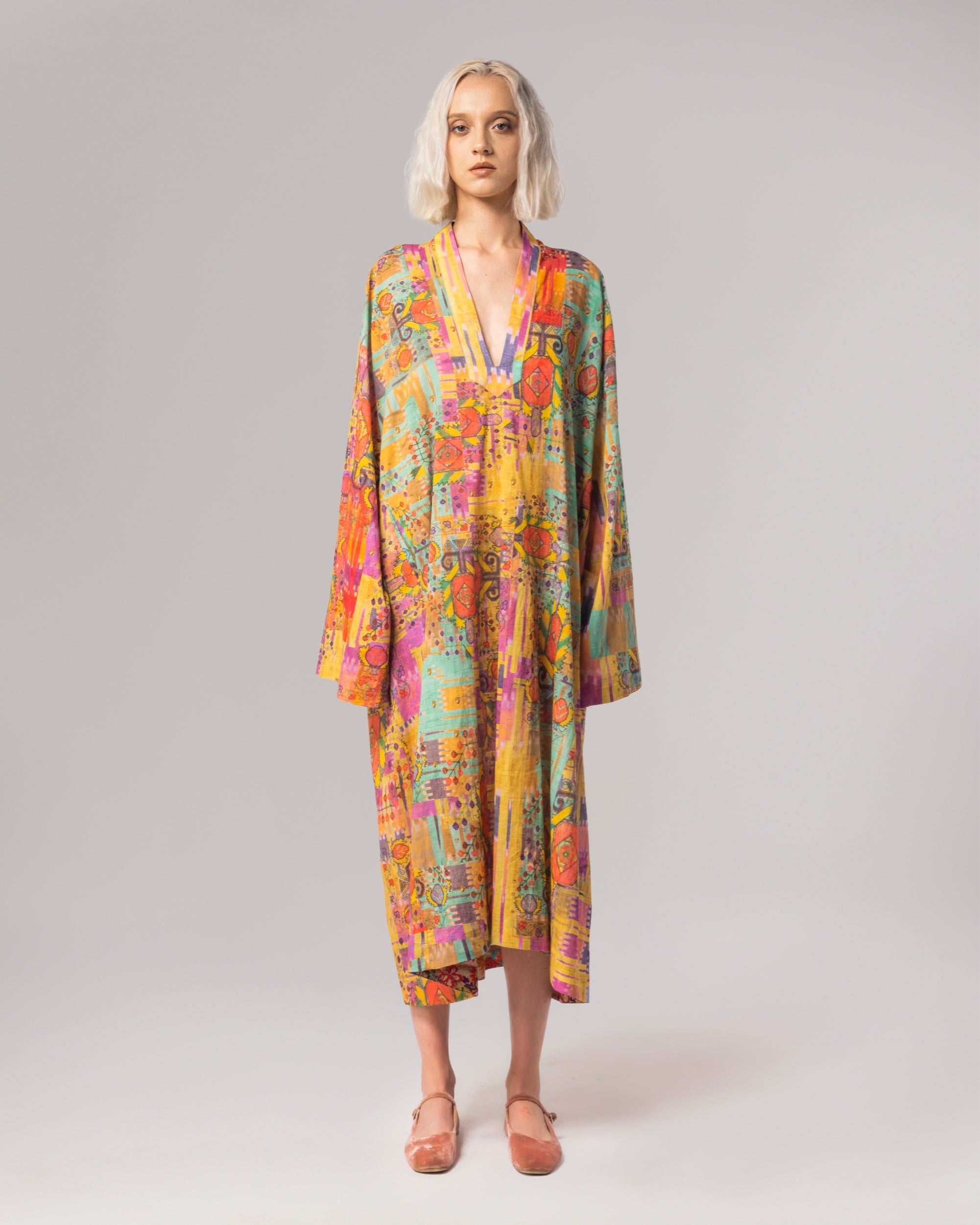 Izmir Linen Farida Dress