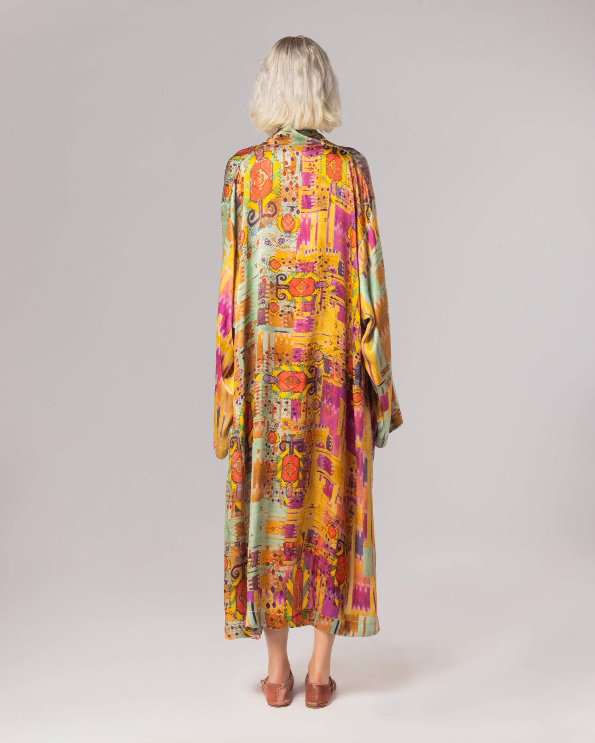 Izmir Silk Satin Farida Dress
