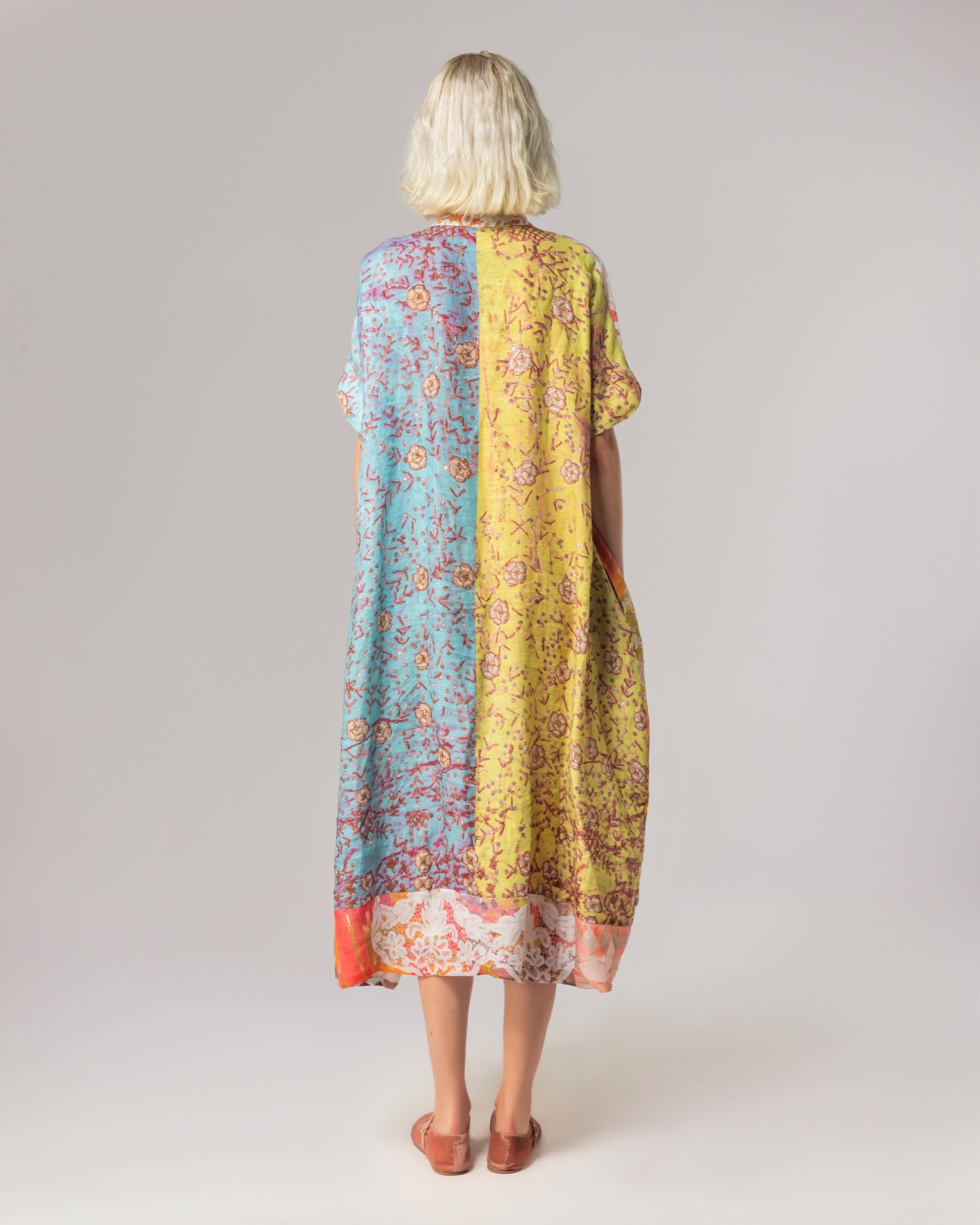 Tent Dress in Bonbon Print