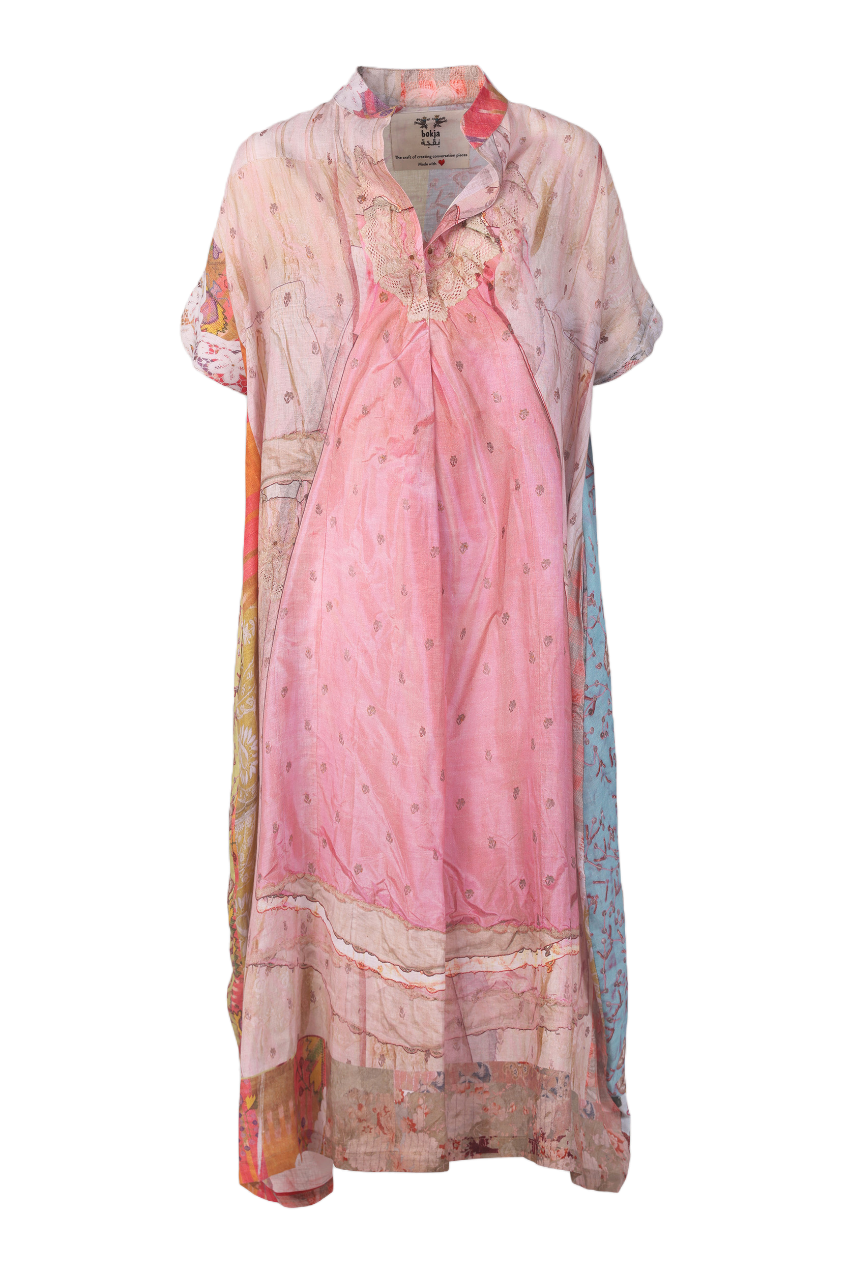 Tent Dress in Bonbon Print