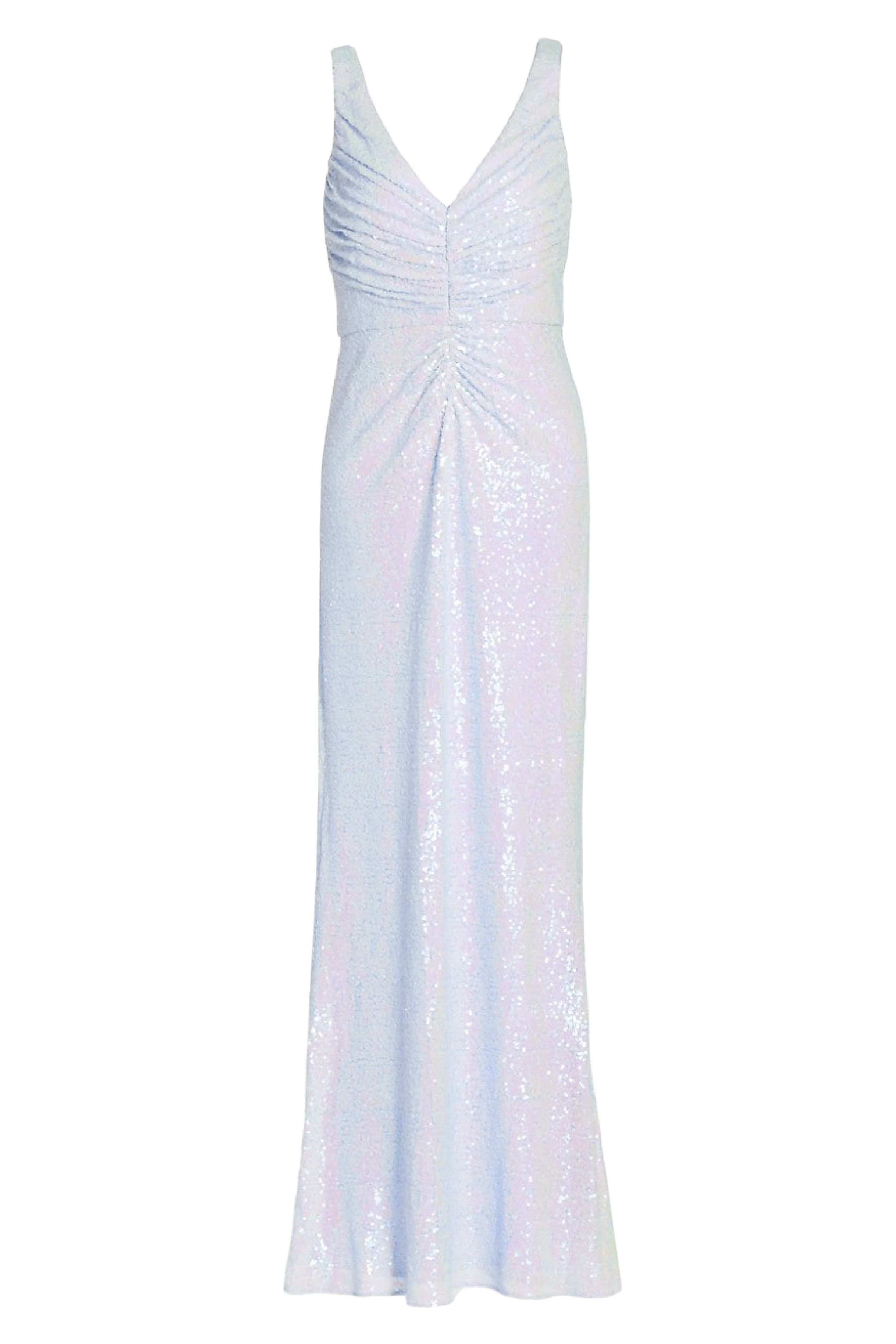 Sequined Ruched Gown