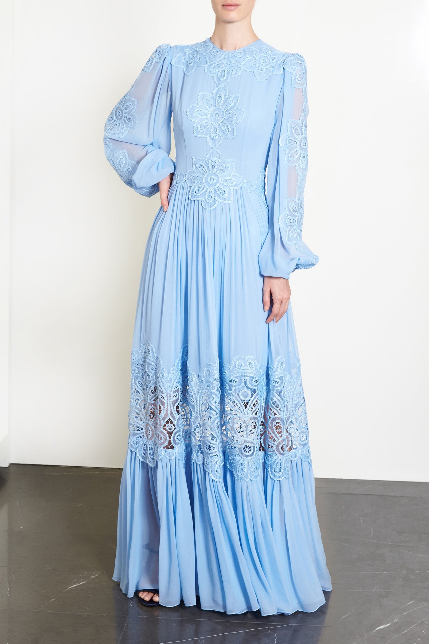 Myla Chiffon Long Dress
