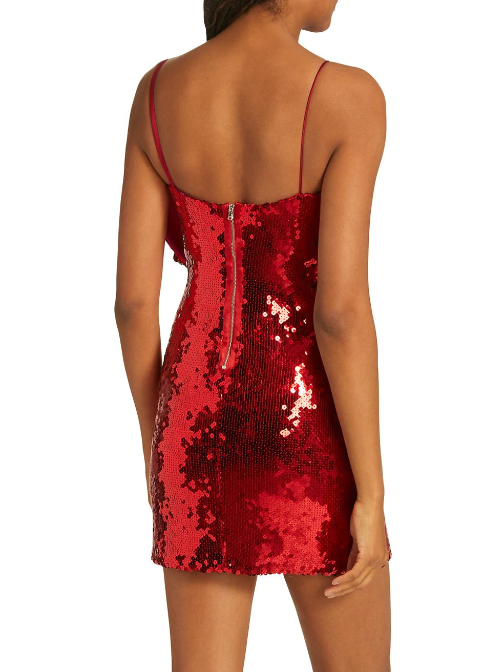 Lara Sequined Cabbage Rose Dress