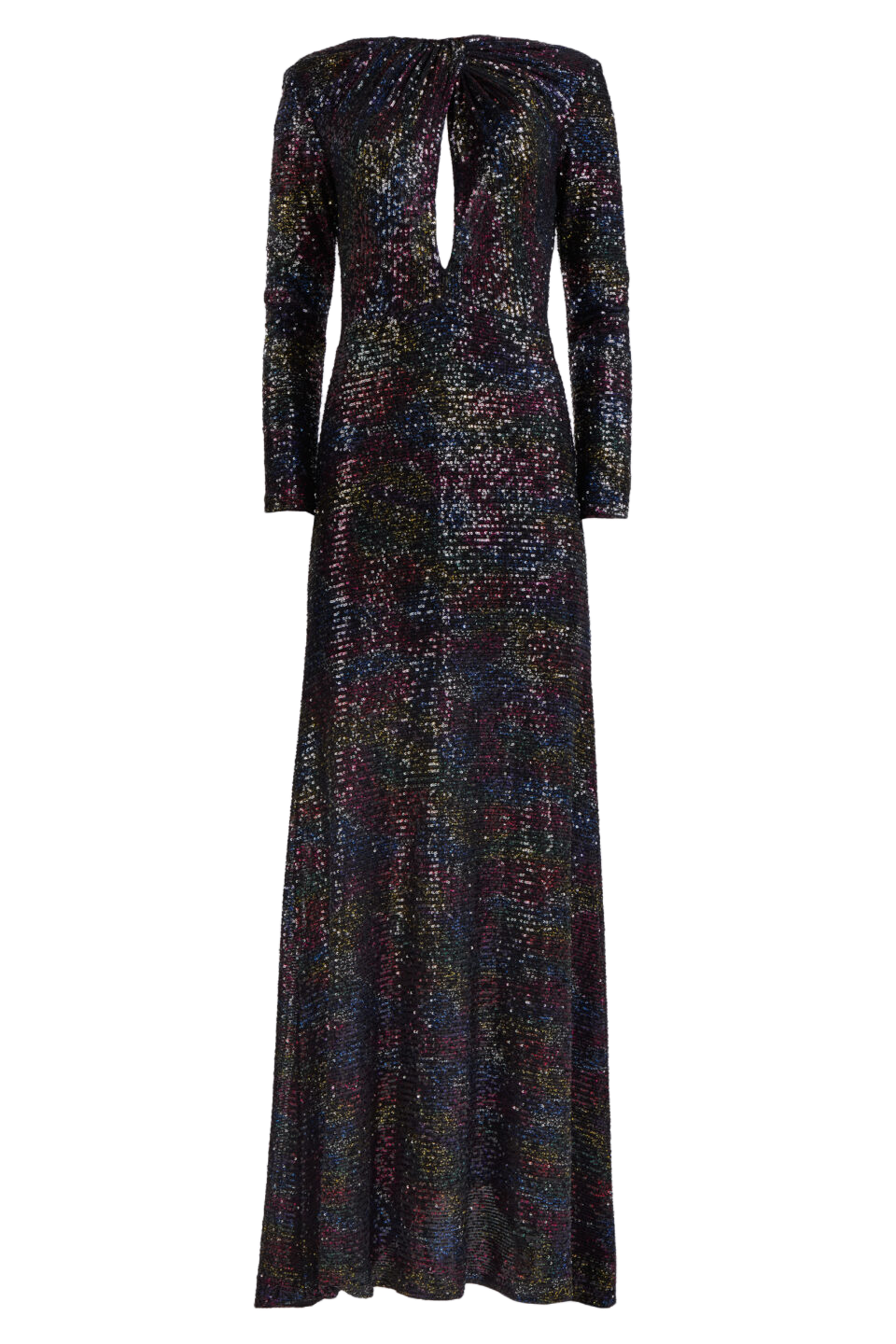 Danica Sequin A Line Gown