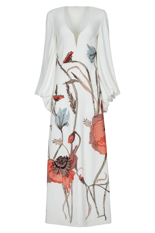 Leilani Crepe Column Gown