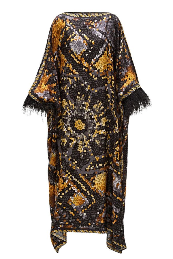 Seljuk Mosaic Caftan in Gold