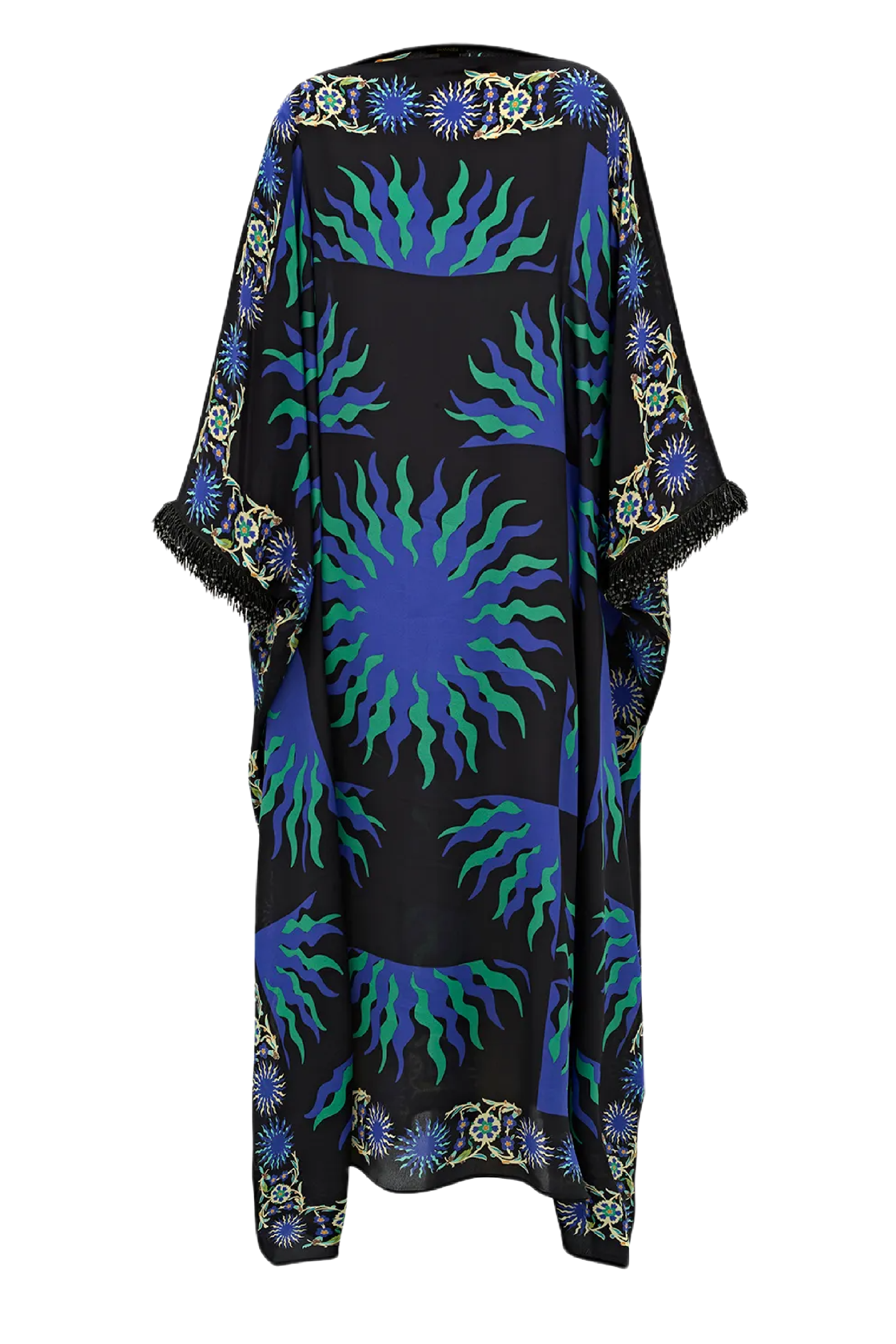 Sun Fire Caftan in Blue