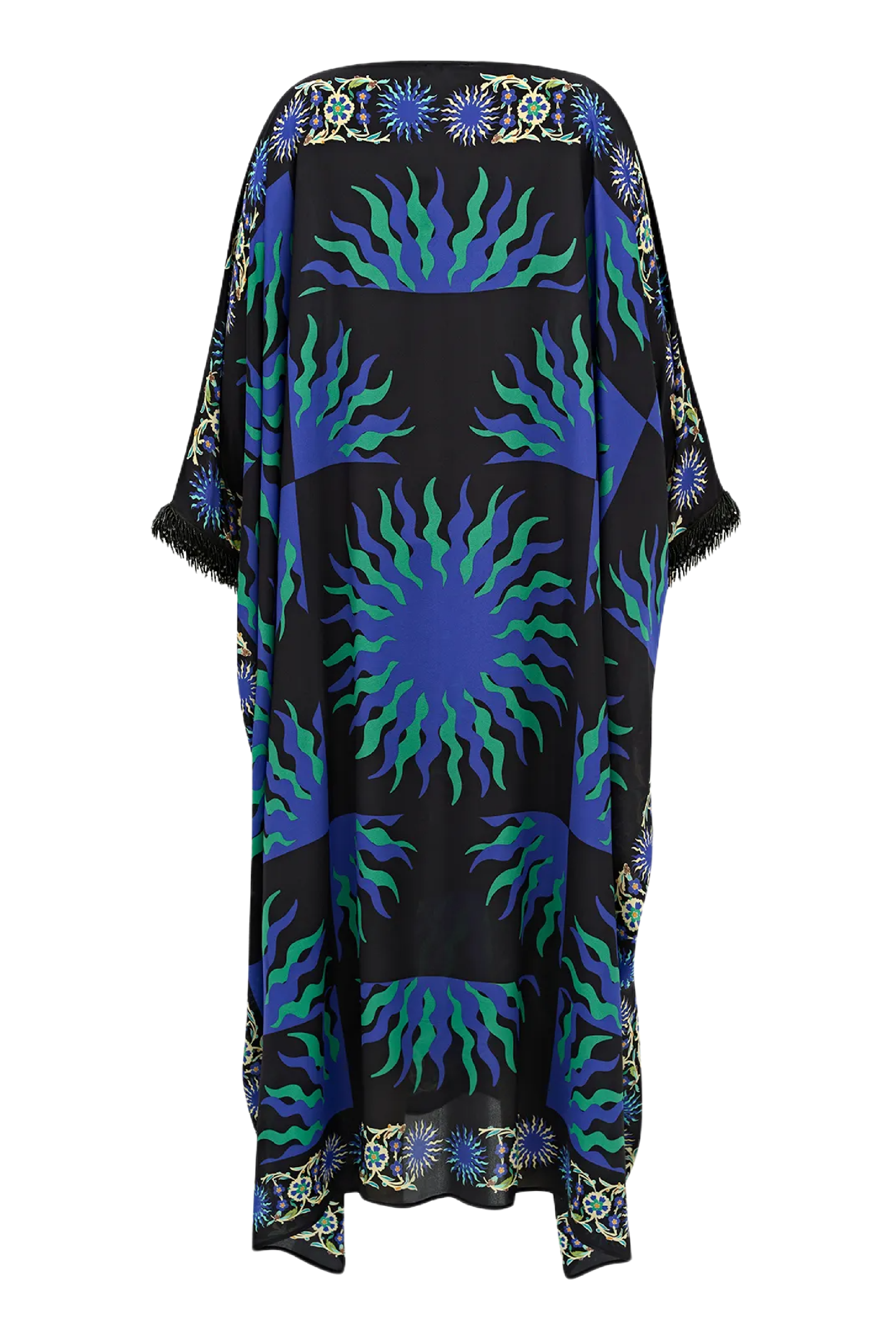 Sun Fire Caftan in Blue