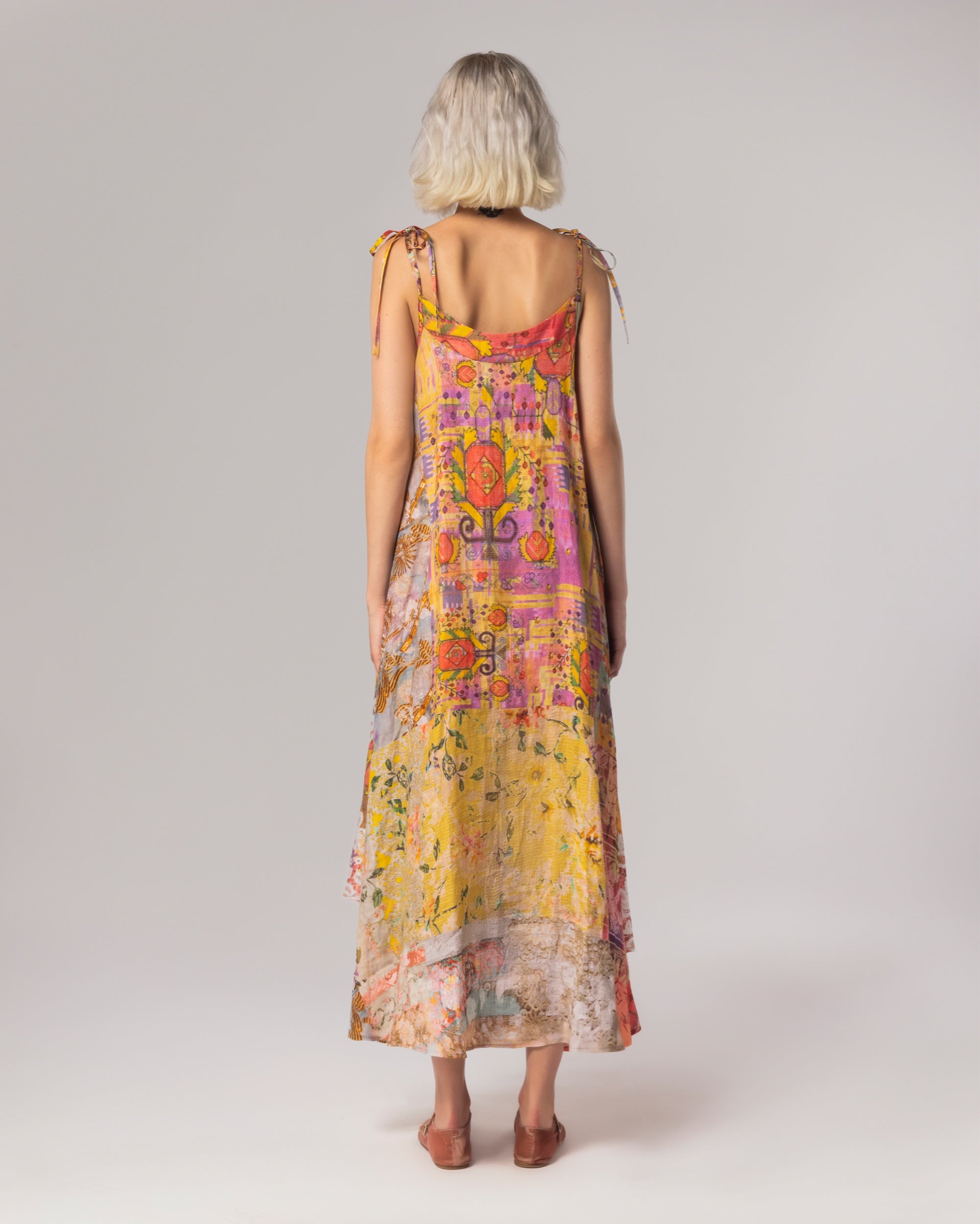 Flawless Dress in Kantara Print