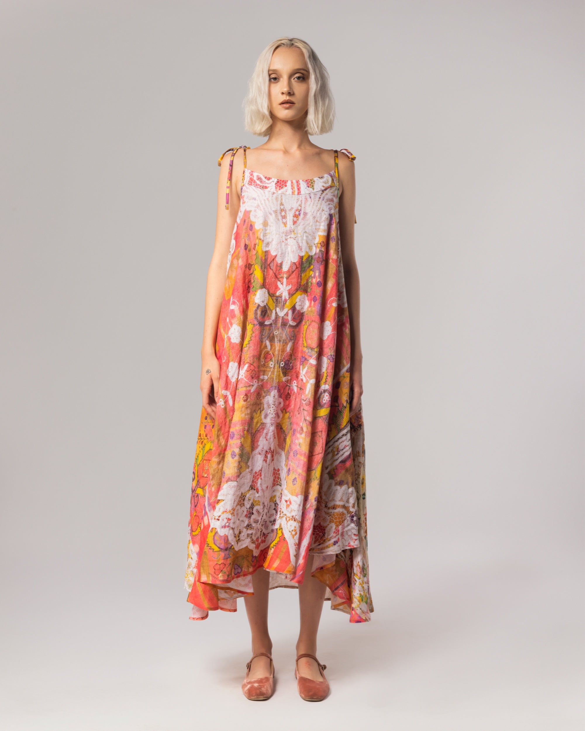 Flawless Dress in Kantara Print