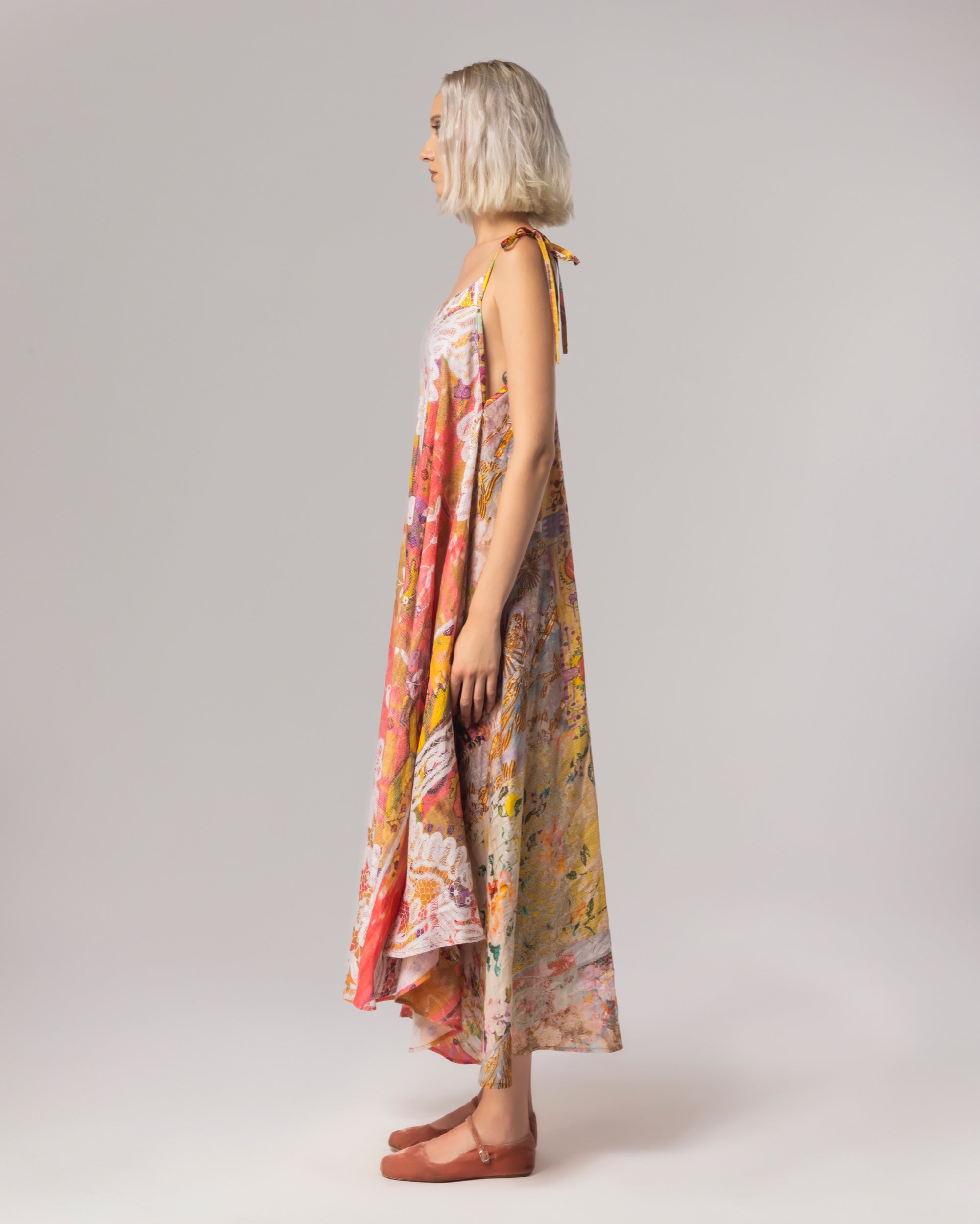 Flawless Dress in Kantara Print