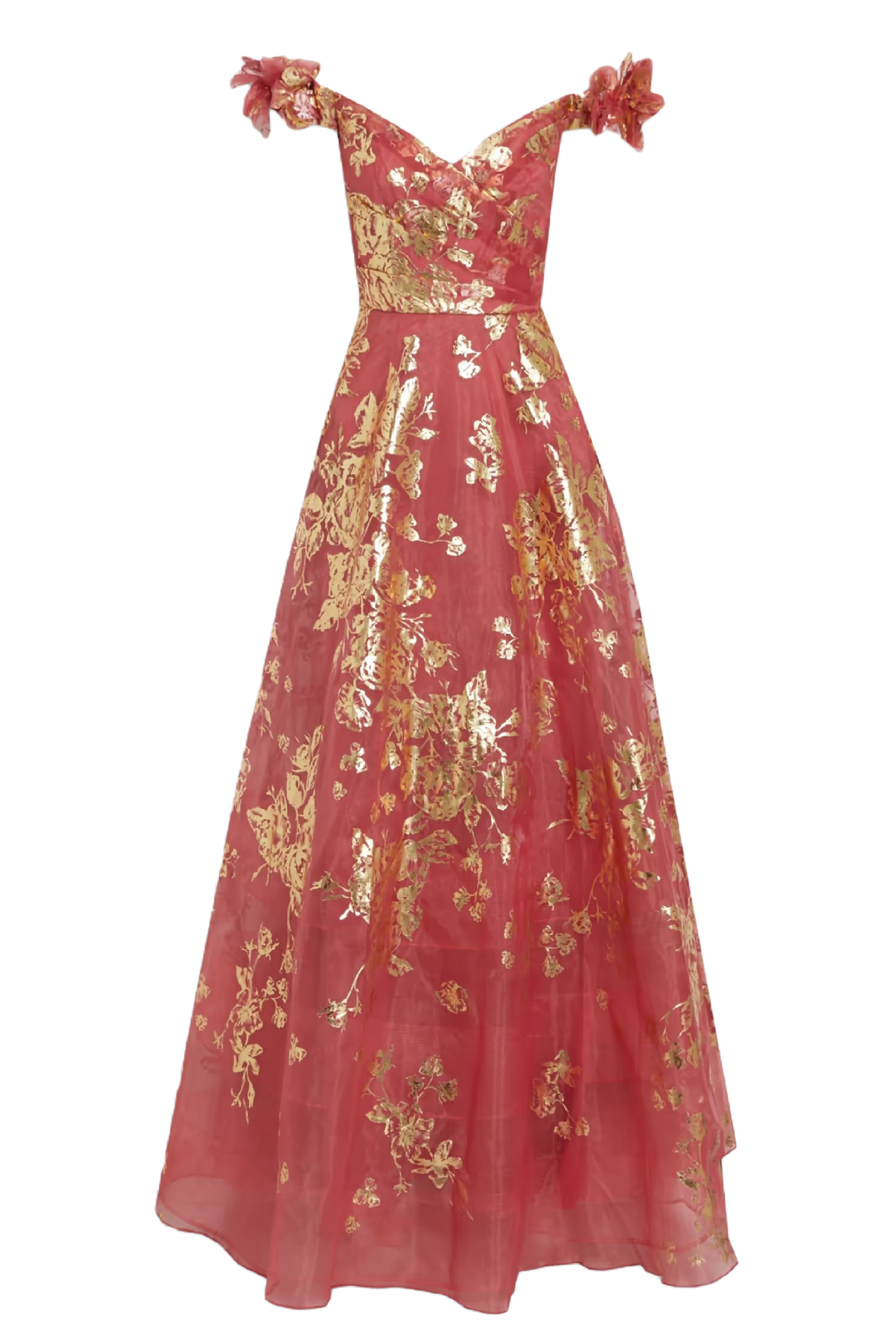 Marchesa organza dress cheap