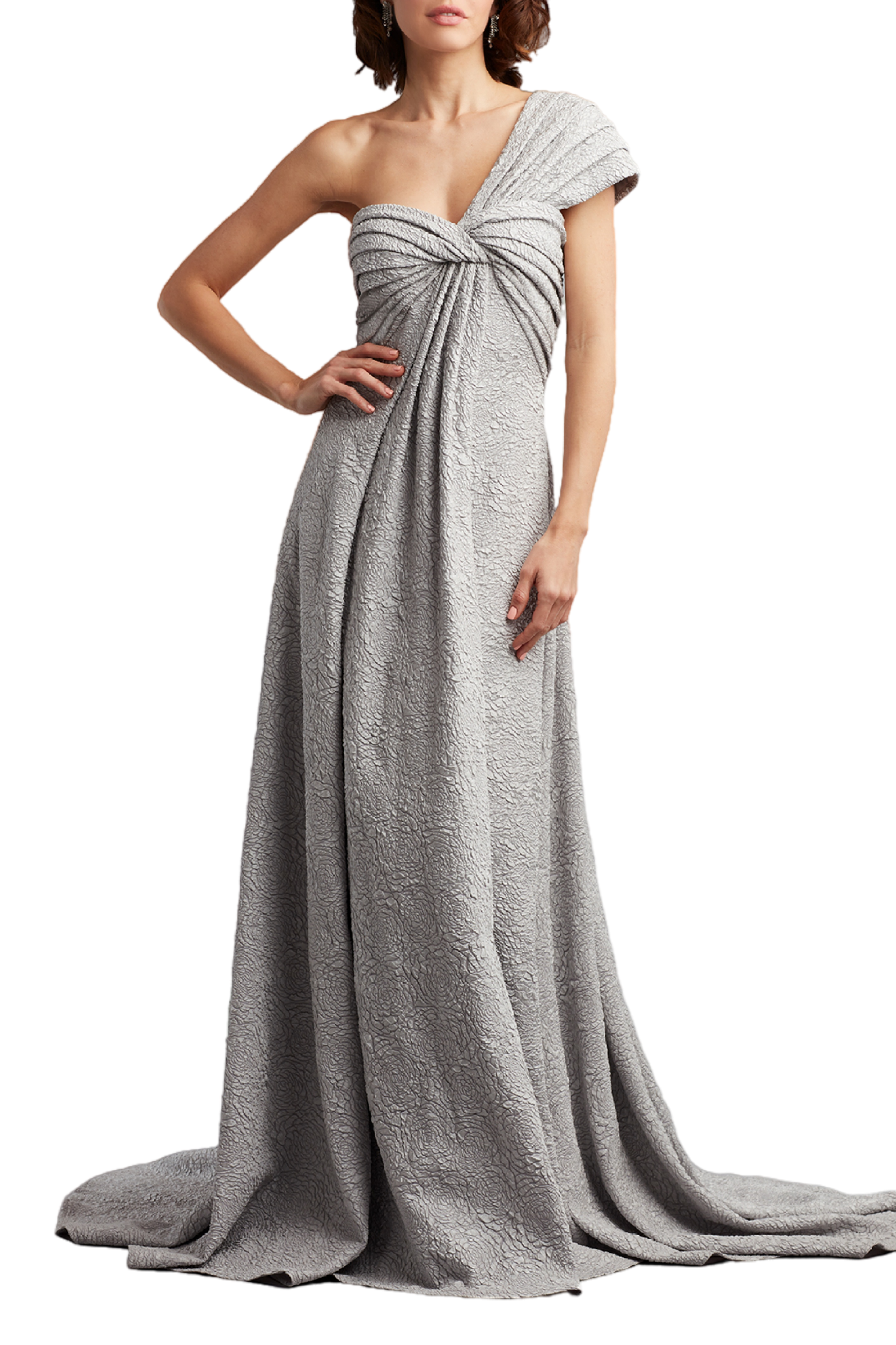 Draped Empire Gown