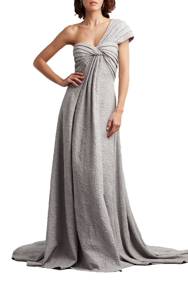 Draped Empire Gown