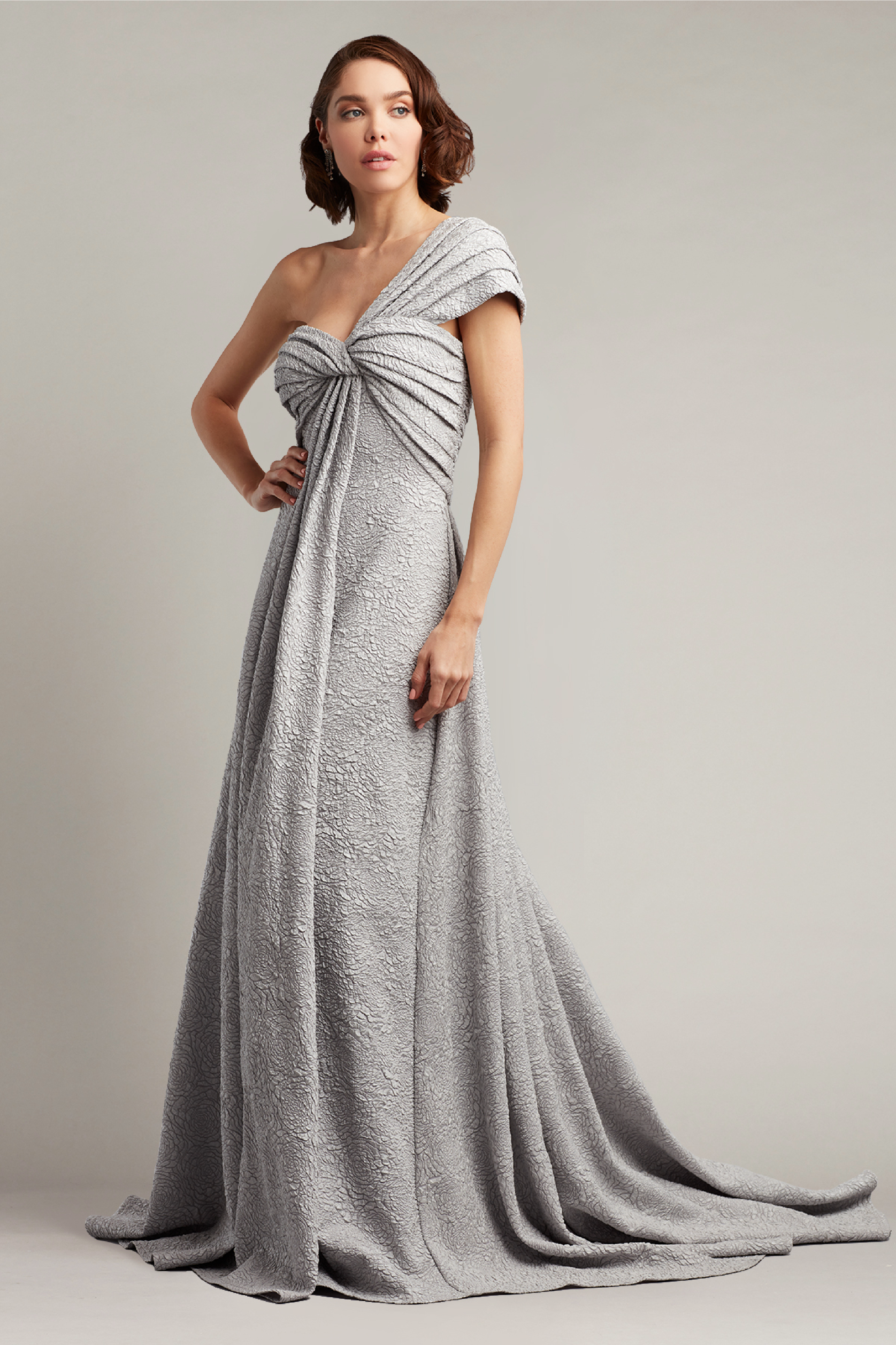 Draped Empire Gown