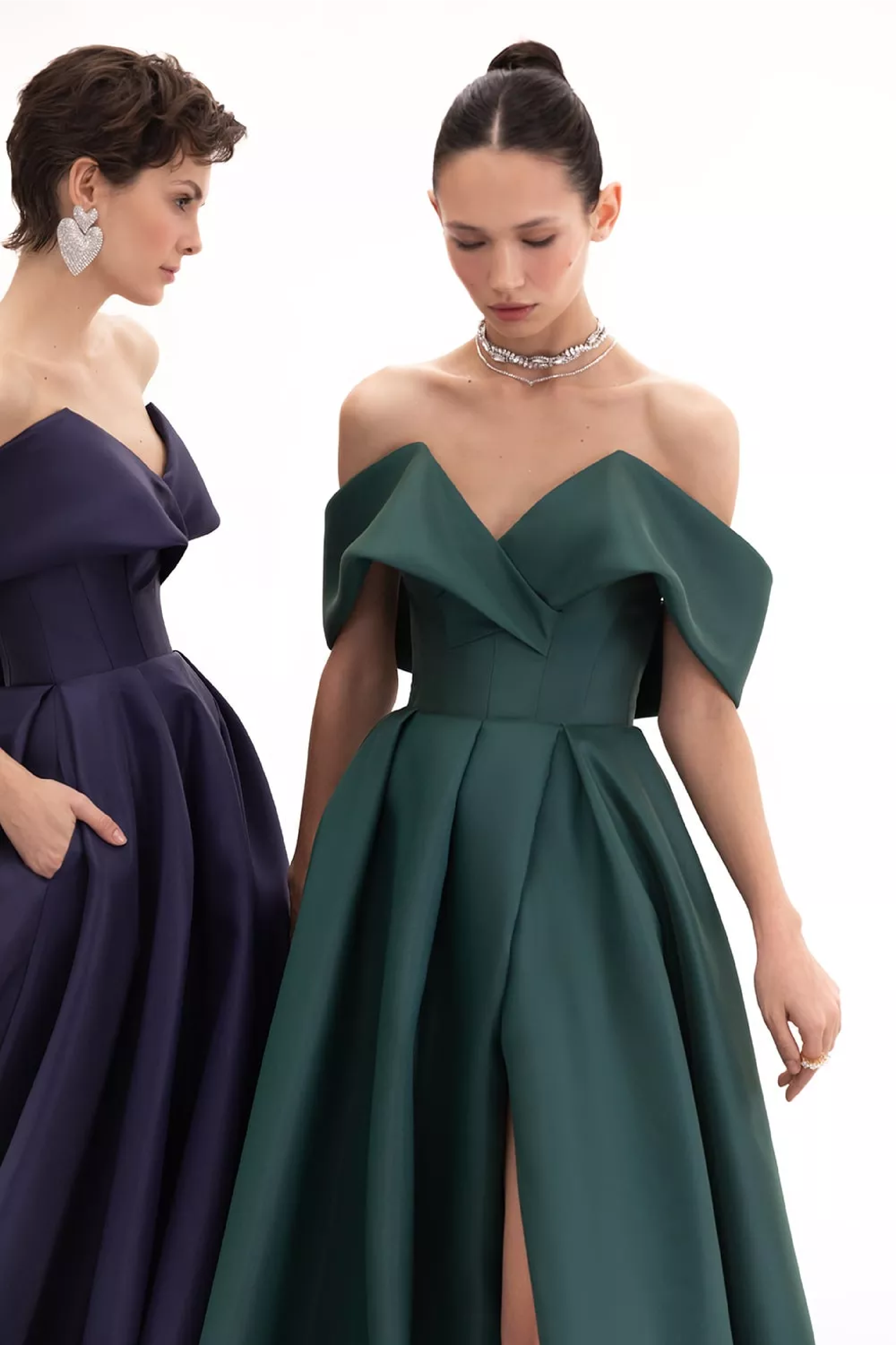 Off Shoulder Ball Gown