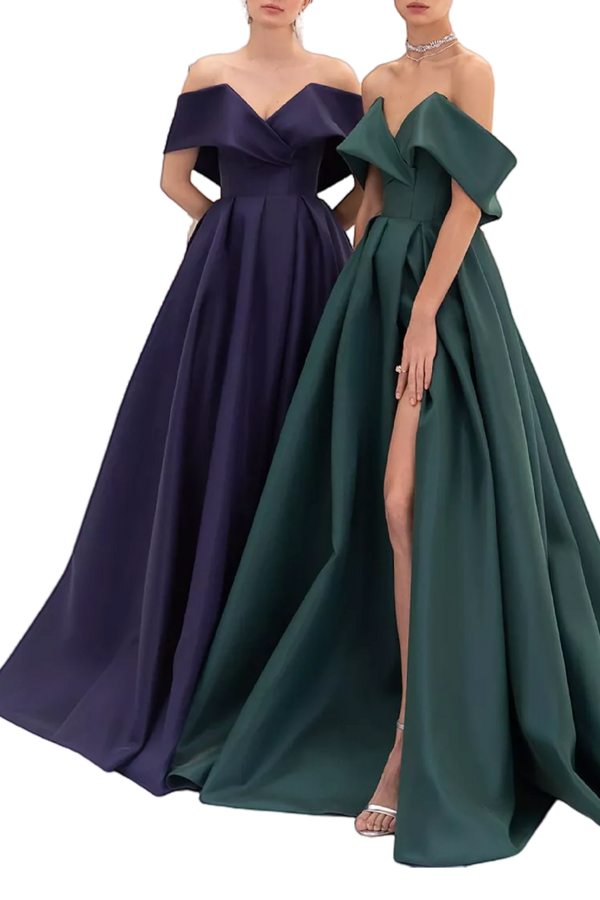 Off Shoulder Ball Gown