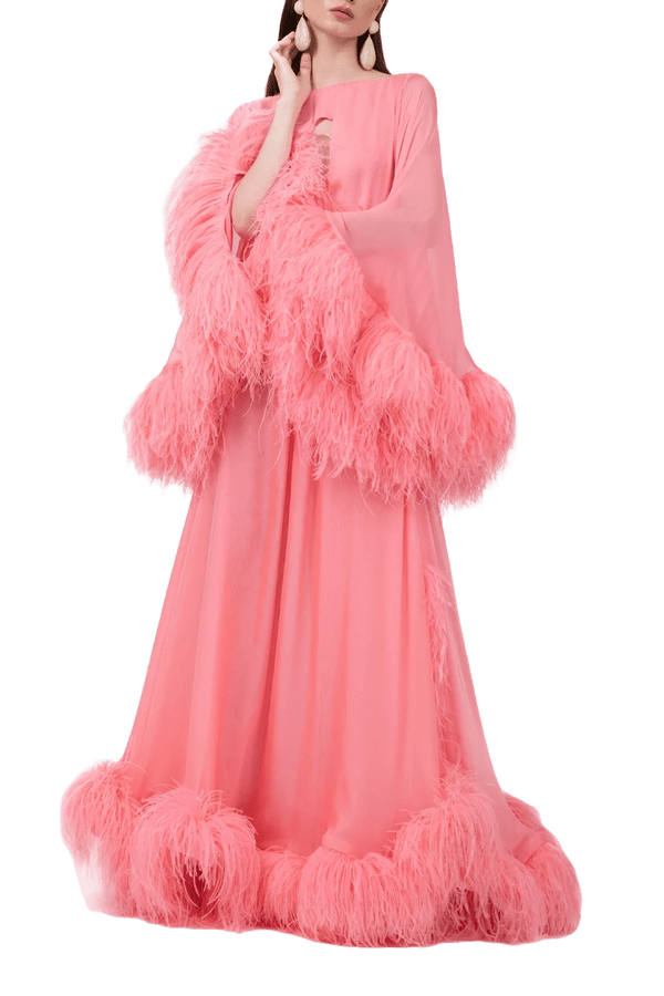 Bahamas Dress - ALBOUSHIYA - district 5 - dubai - riyadh - abaya - dresses - designers - evening wear - luxury - elegance - craftsmanship - gowns - cocktail dresses - collections - georges