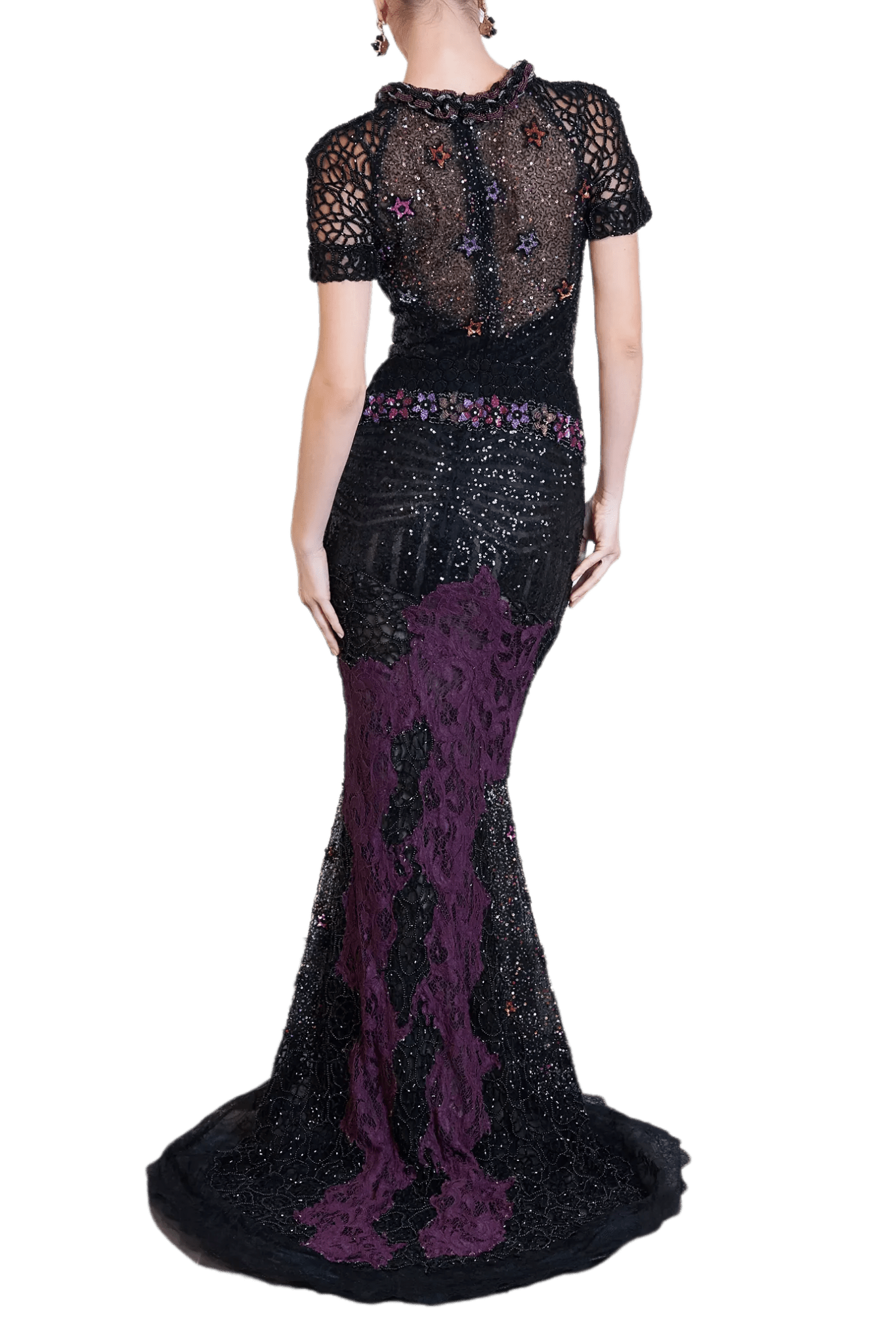 Beaded Koel Gown - ALBOUSHIYA - district 5 - dubai - riyadh - abaya - dresses - designers - evening wear - luxury - elegance - craftsmanship - gowns - cocktail dresses - collections - georges
