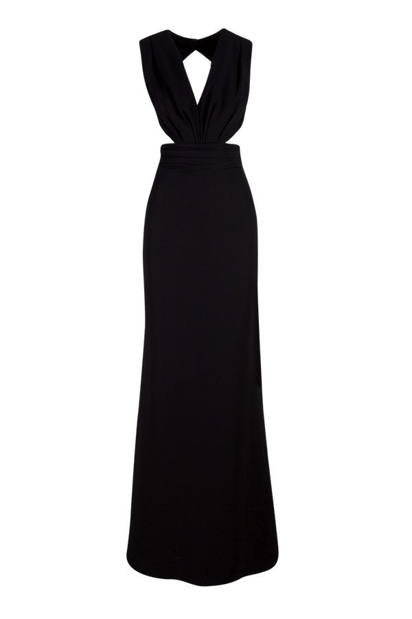 Betty Dress - ALBOUSHIYA - district 5 - dubai - riyadh - abaya - dresses - designers - evening wear - luxury - elegance - craftsmanship - gowns - cocktail dresses - collections - georges