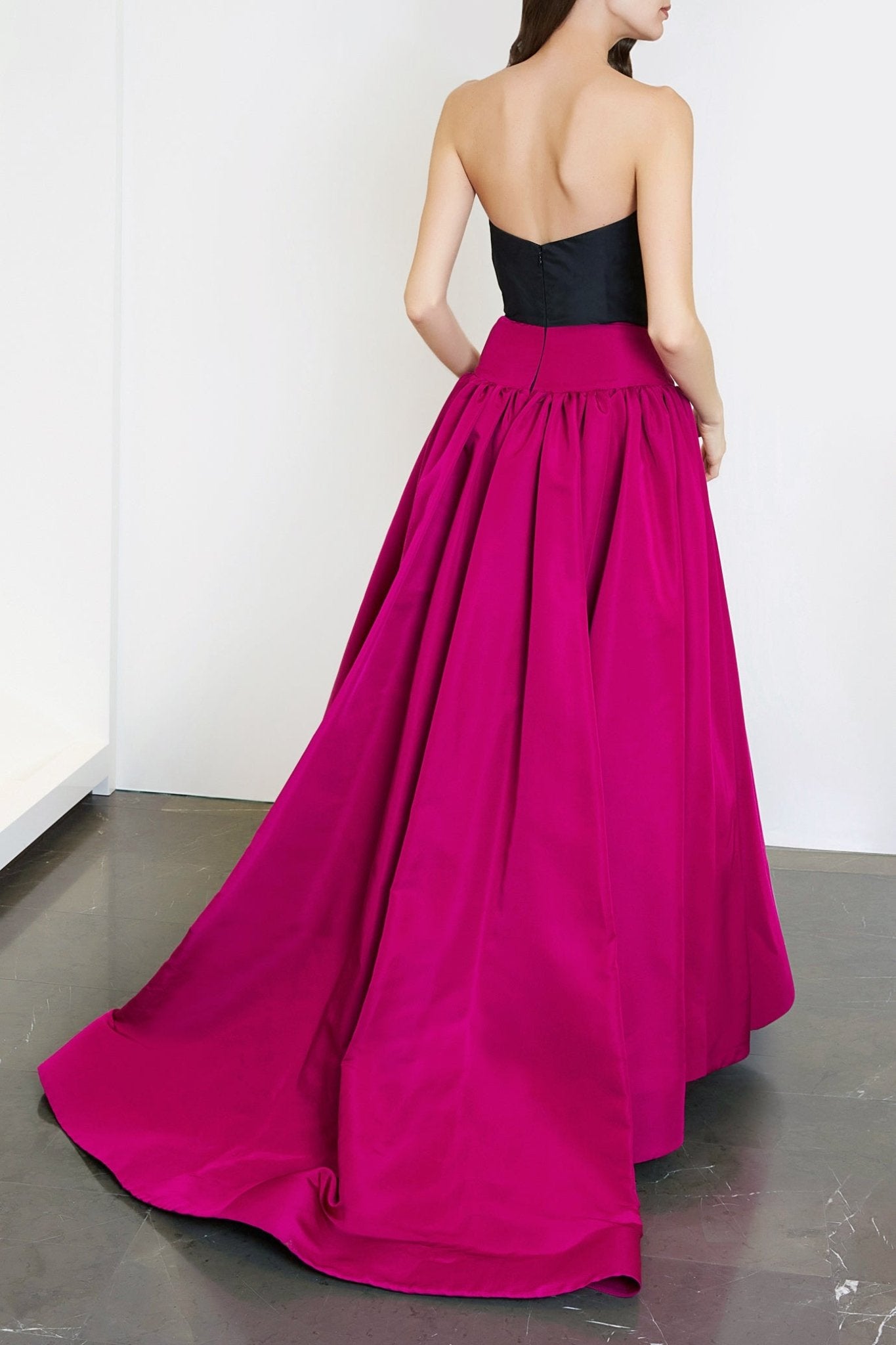 Bi - Color Ball Gown - ALBOUSHIYA - district 5 - dubai - riyadh - abaya - dresses - designers - evening wear - luxury - elegance - craftsmanship - gowns - cocktail dresses - collections - georges