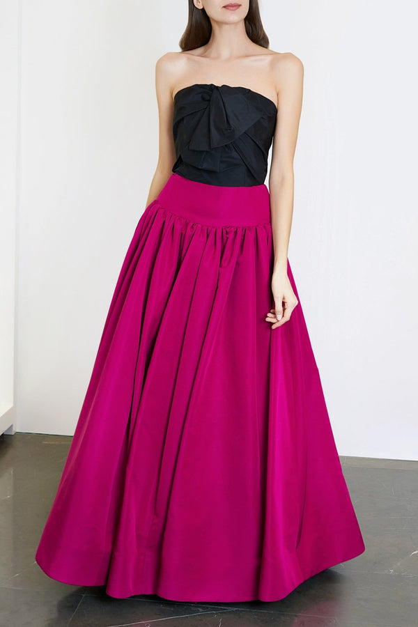 Bi - Color Ball Gown - ALBOUSHIYA - district 5 - dubai - riyadh - abaya - dresses - designers - evening wear - luxury - elegance - craftsmanship - gowns - cocktail dresses - collections - georges