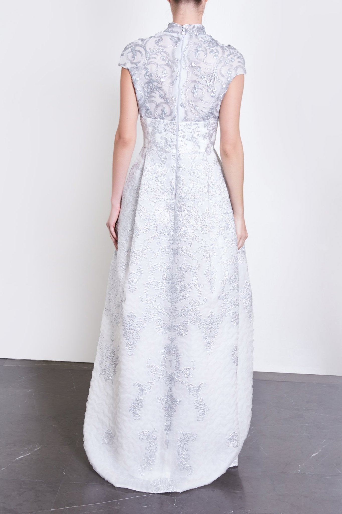 Bridie Dress - ALBOUSHIYA - district 5 - dubai - riyadh - abaya - dresses - designers - evening wear - luxury - elegance - craftsmanship - gowns - cocktail dresses - collections - georges