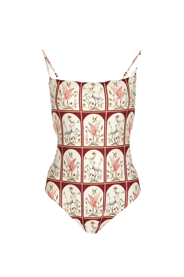 Caoba Garza One Piece Swimsuit - ALBOUSHIYA - district 5 - dubai - riyadh - abaya - dresses - designers - evening wear - luxury - elegance - craftsmanship - gowns - cocktail dresses - collections - georges