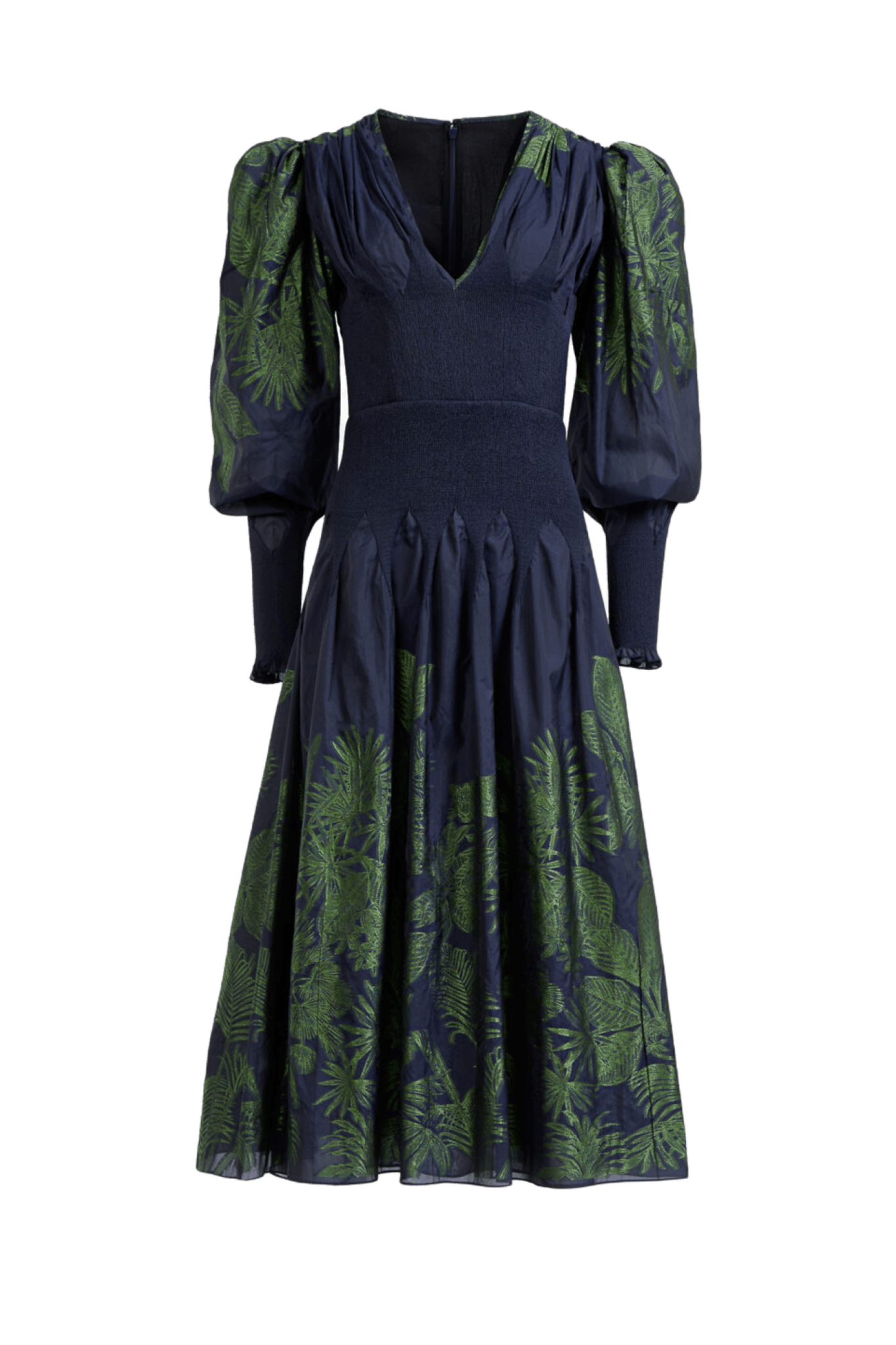 Carolina Jacquard Dress - ALBOUSHIYA - district 5 - dubai - riyadh - abaya - dresses - designers - evening wear - luxury - elegance - craftsmanship - gowns - cocktail dresses - collections - georges