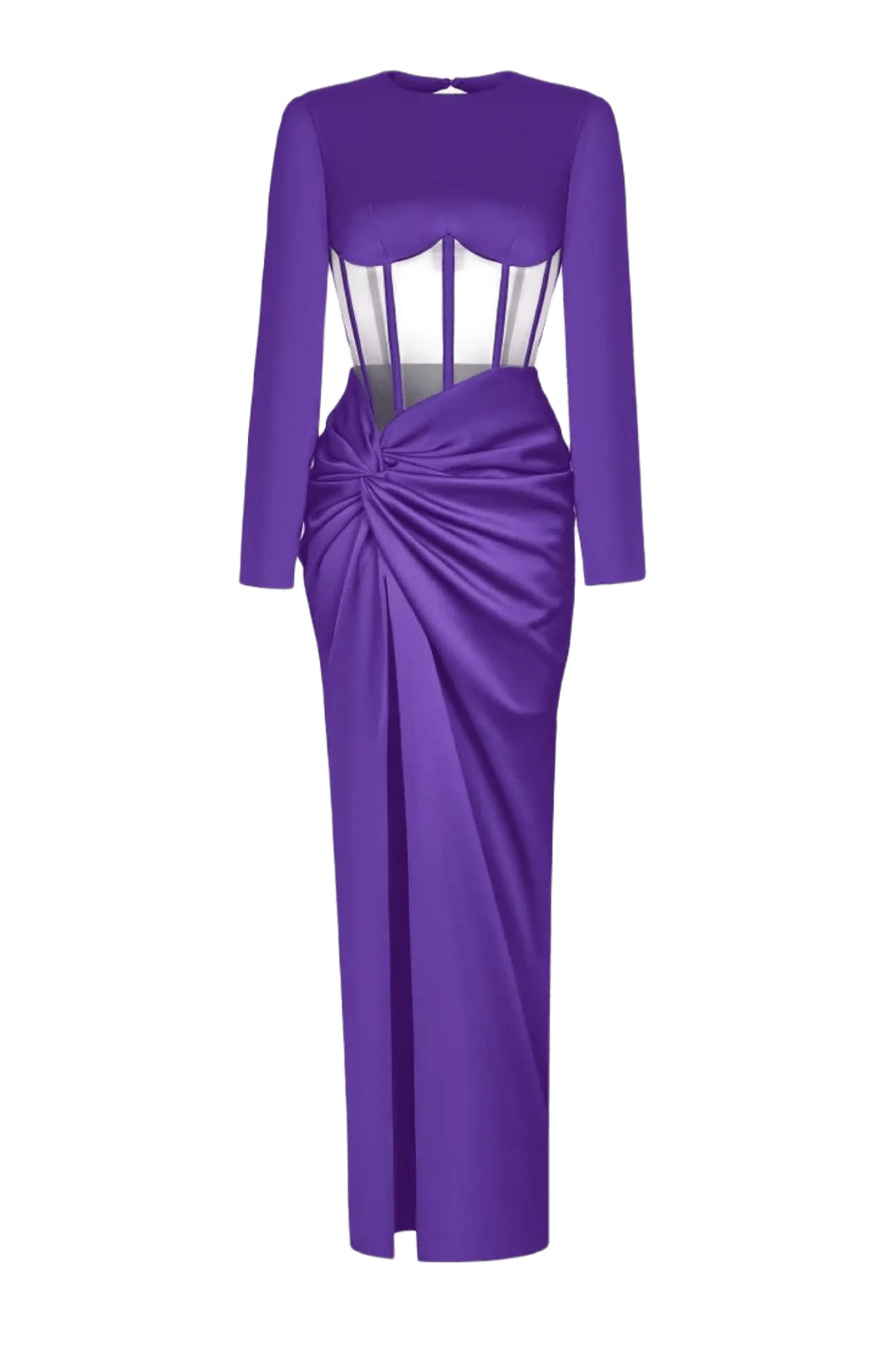 Draped Corset Gown - ALBOUSHIYA - district 5 - dubai - riyadh - abaya - dresses - designers - evening wear - luxury - elegance - craftsmanship - gowns - cocktail dresses - collections - georges