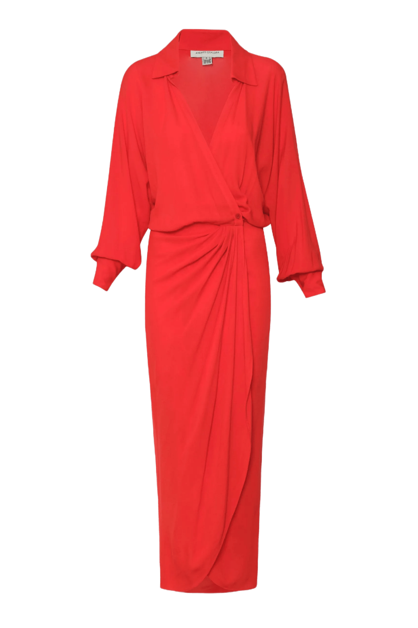 El Oasis Wrap Dress - ALBOUSHIYA - district 5 - dubai - riyadh - abaya - dresses - designers - evening wear - luxury - elegance - craftsmanship - gowns - cocktail dresses - collections - georges