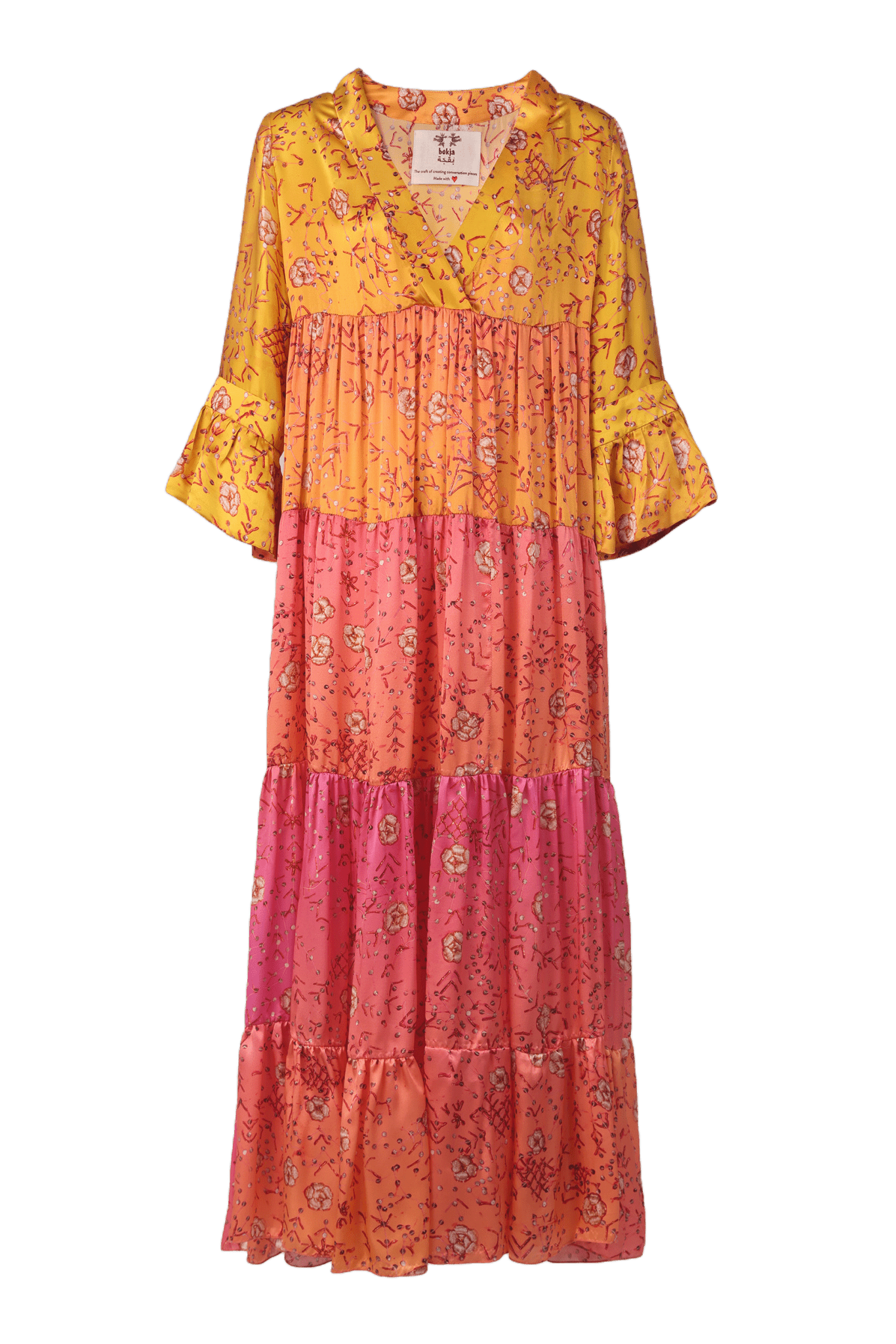 Gradient x Perfect Summer Dress - ALBOUSHIYA - district 5 - dubai - riyadh - abaya - dresses - designers - evening wear - luxury - elegance - craftsmanship - gowns - cocktail dresses - collections - georges
