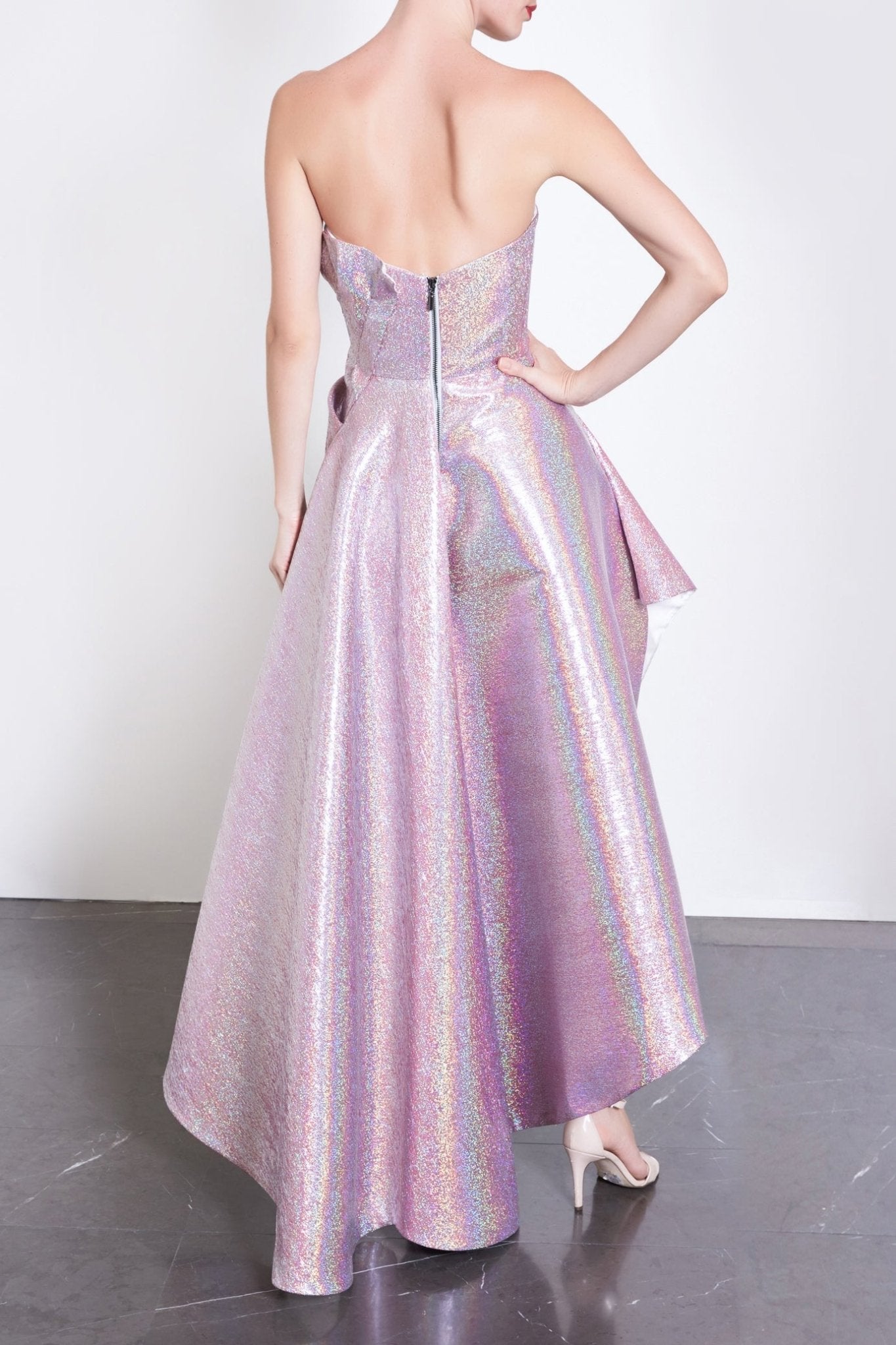Happiness Ball Gown - ALBOUSHIYA - district 5 - dubai - riyadh - abaya - dresses - designers - evening wear - luxury - elegance - craftsmanship - gowns - cocktail dresses - collections - georges