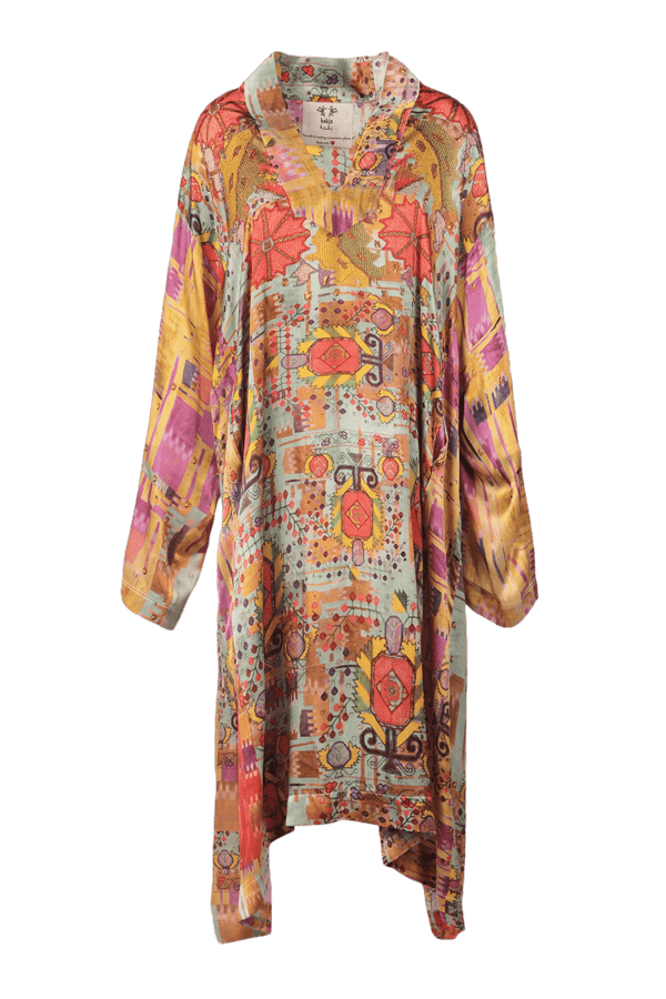 Izmir Silk Satin Farida Dress - ALBOUSHIYA - district 5 - dubai - riyadh - abaya - dresses - designers - evening wear - luxury - elegance - craftsmanship - gowns - cocktail dresses - collections - georges