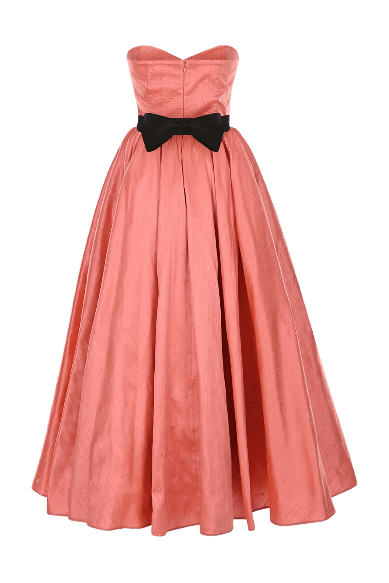 Jo Strapless Silk Dress - ALBOUSHIYA - district 5 - dubai - riyadh - abaya - dresses - designers - evening wear - luxury - elegance - craftsmanship - gowns - cocktail dresses - collections - georges