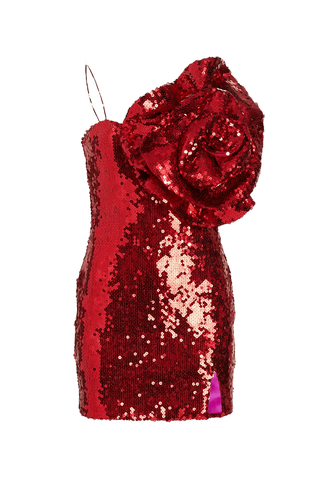 Lara Sequined Cabbage Rose Dress - ALBOUSHIYA - district 5 - dubai - riyadh - abaya - dresses - designers - evening wear - luxury - elegance - craftsmanship - gowns - cocktail dresses - collections - georges