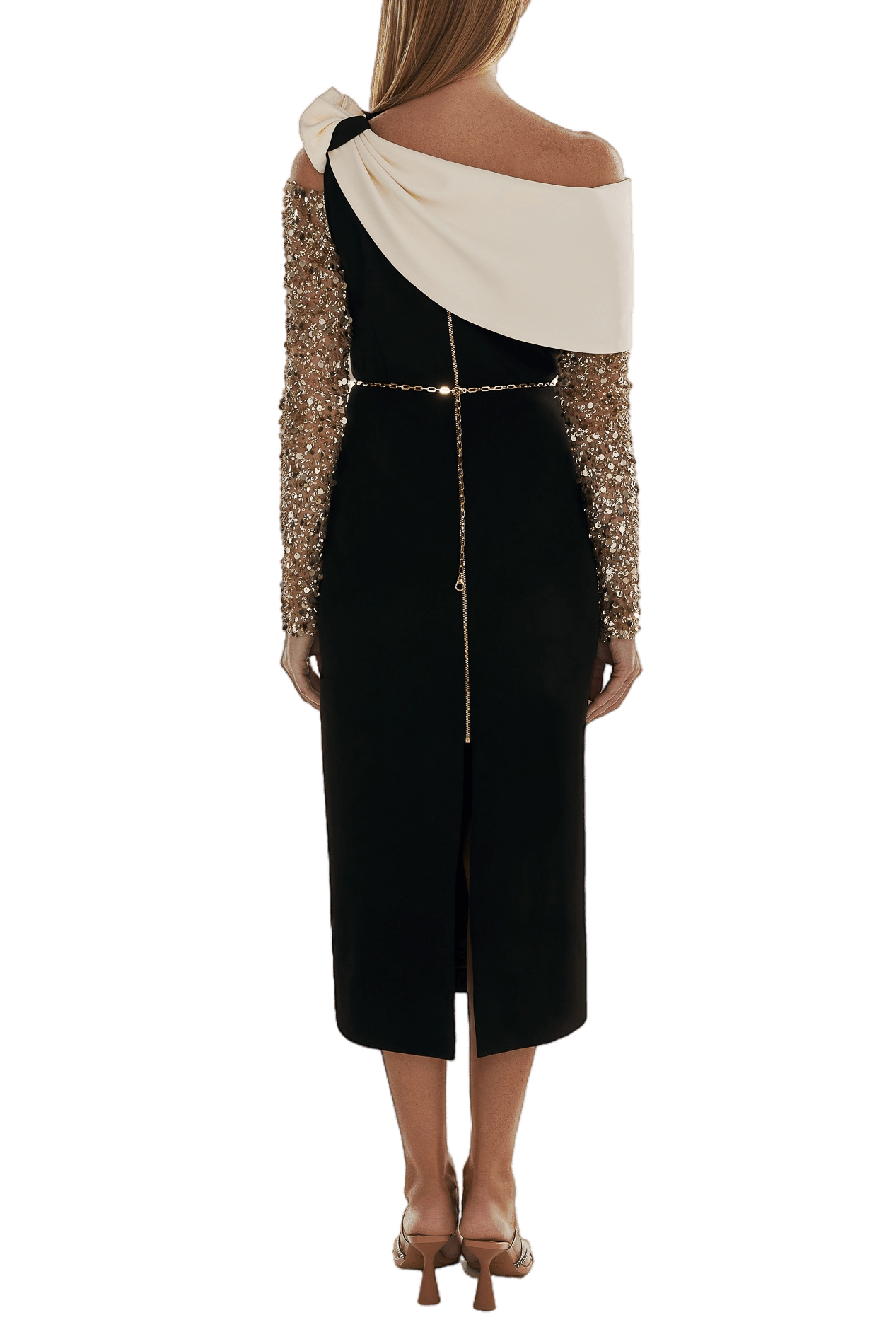 Leonie Dress - ALBOUSHIYA - district 5 - dubai - riyadh - abaya - dresses - designers - evening wear - luxury - elegance - craftsmanship - gowns - cocktail dresses - collections - georges