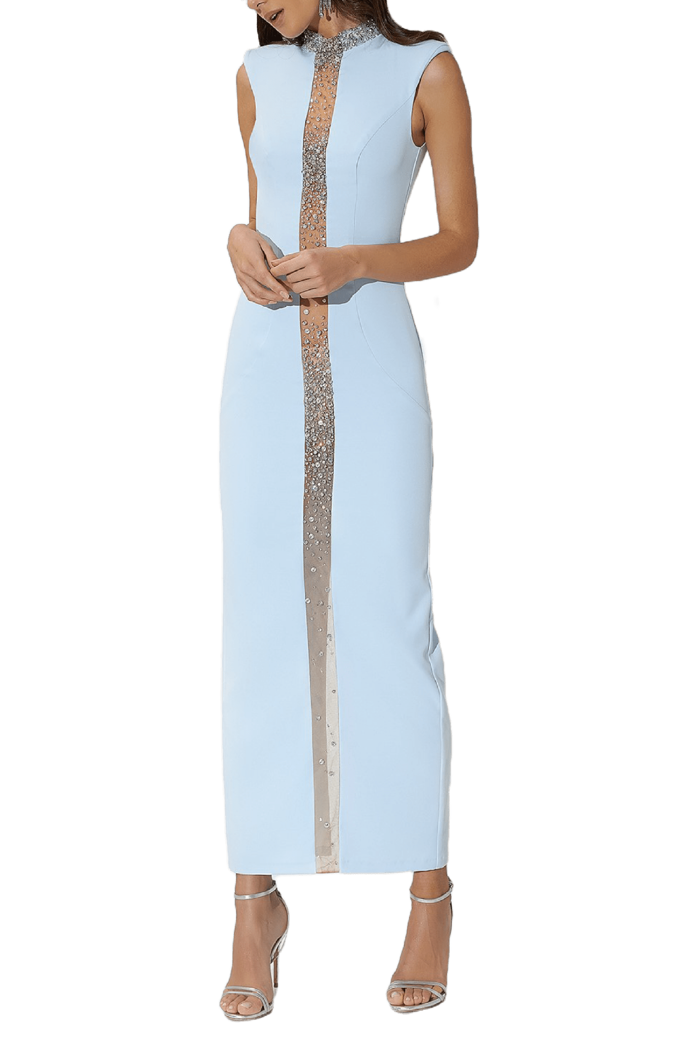 Luchi Dress - ALBOUSHIYA - district 5 - dubai - riyadh - abaya - dresses - designers - evening wear - luxury - elegance - craftsmanship - gowns - cocktail dresses - collections - georges