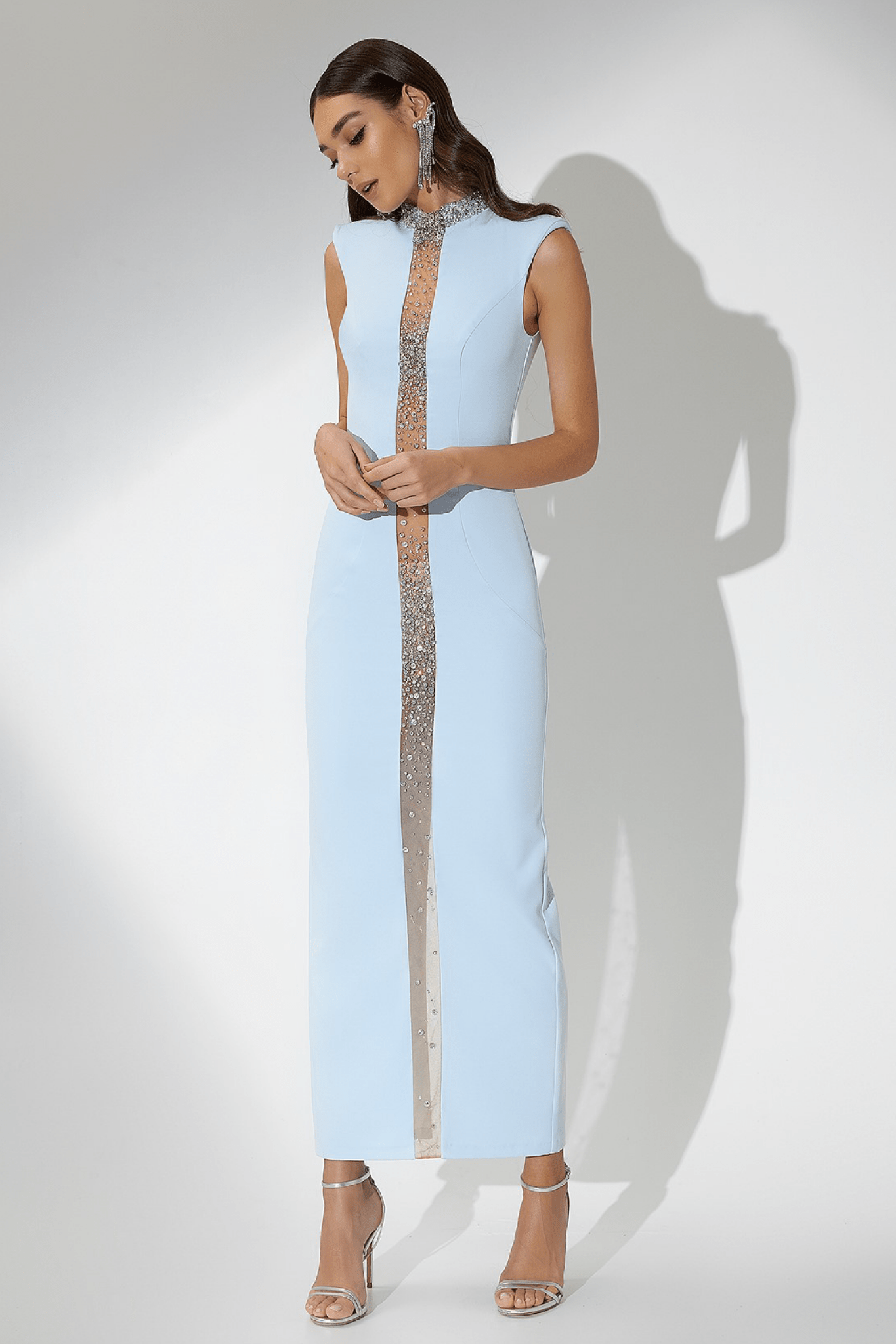 Luchi Dress - ALBOUSHIYA - district 5 - dubai - riyadh - abaya - dresses - designers - evening wear - luxury - elegance - craftsmanship - gowns - cocktail dresses - collections - georges