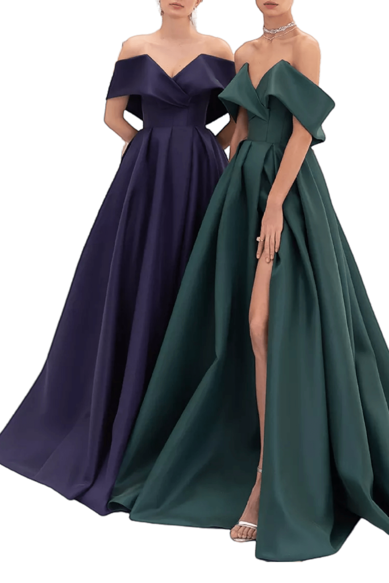 Off Shoulder Ball Gown - ALBOUSHIYA - district 5 - dubai - riyadh - abaya - dresses - designers - evening wear - luxury - elegance - craftsmanship - gowns - cocktail dresses - collections - georges