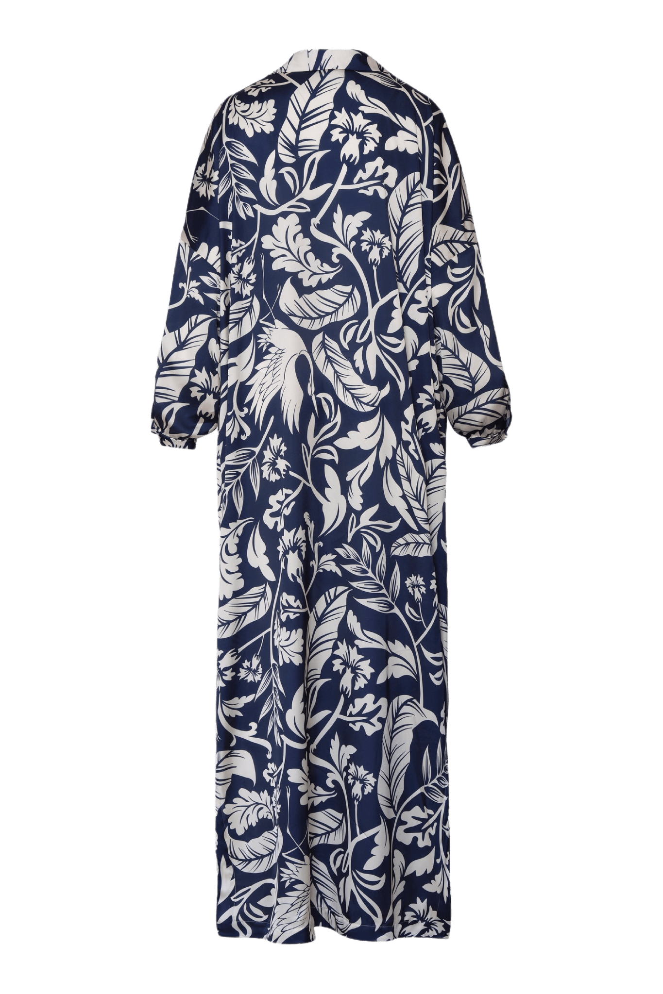 Perla Azul Tunic in Navy - ALBOUSHIYA - district 5 - dubai - riyadh - abaya - dresses - designers - evening wear - luxury - elegance - craftsmanship - gowns - cocktail dresses - collections - georges
