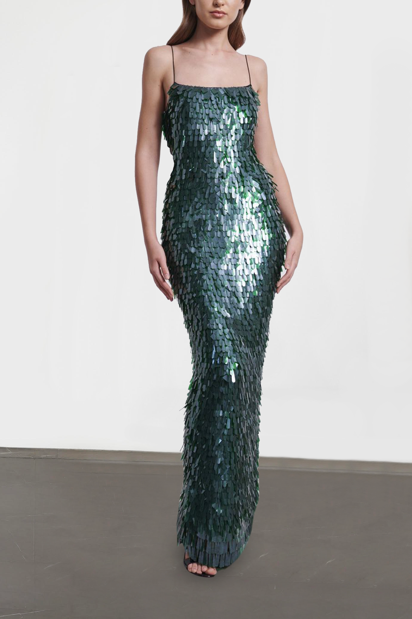 Tayah Paillette-Embellished Gown