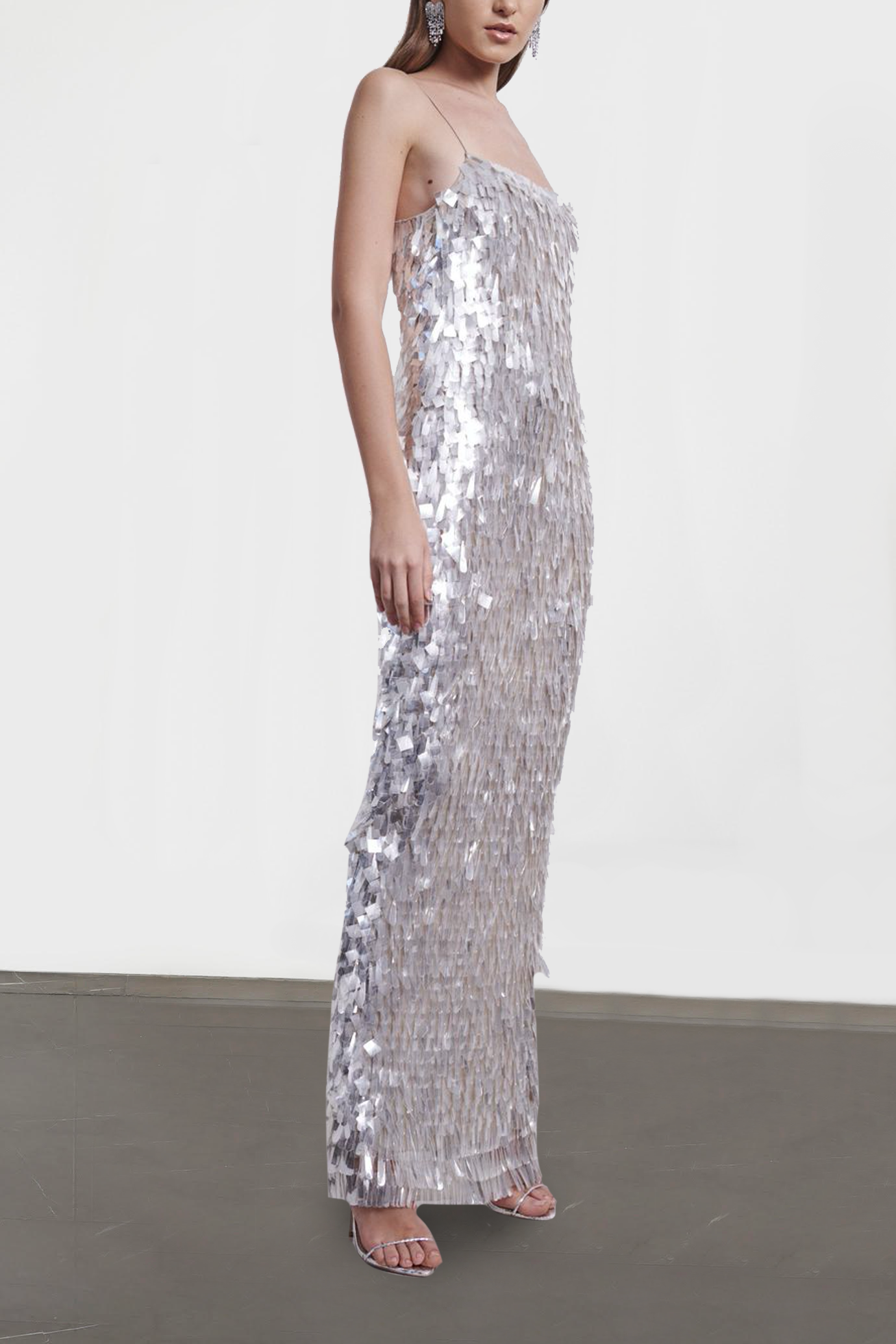 Tayah Paillette-Embellished Gown