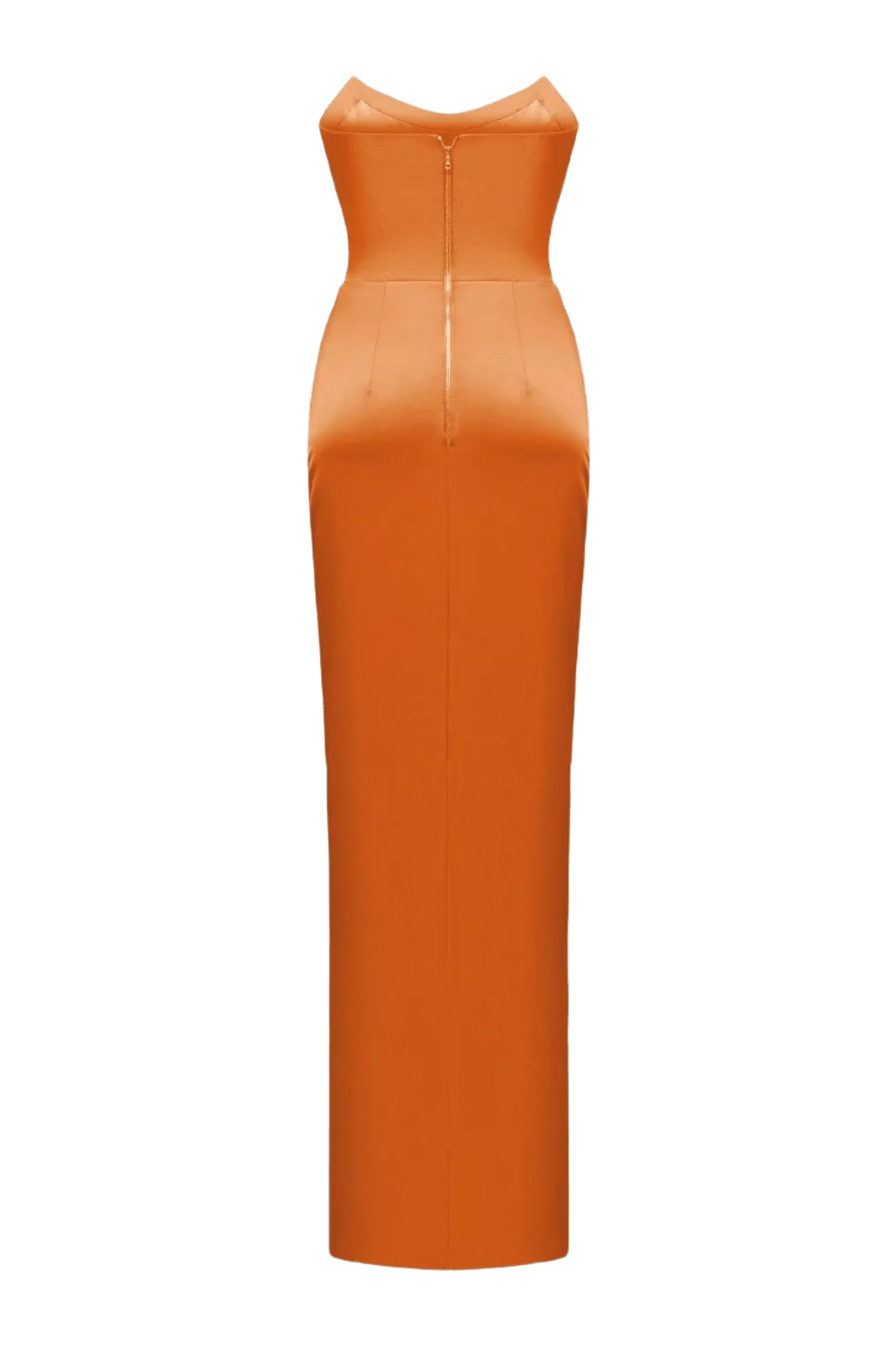Satin Corset Maxi Dress with Draped Skirt - ALBOUSHIYA - district 5 - dubai - riyadh - abaya - dresses - designers - evening wear - luxury - elegance - craftsmanship - gowns - cocktail dresses - collections - georges