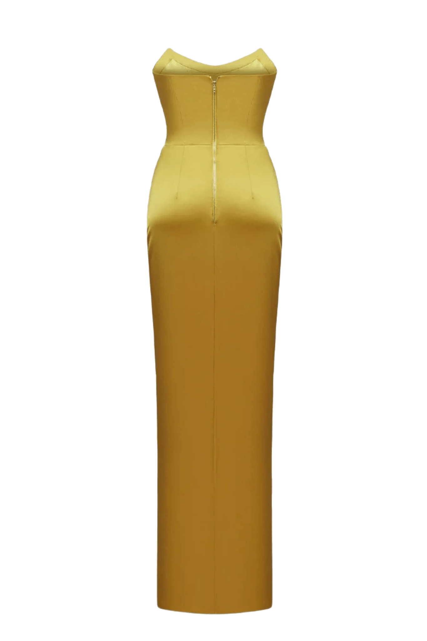 Satin Corset Maxi Dress with Draped Skirt - ALBOUSHIYA - district 5 - dubai - riyadh - abaya - dresses - designers - evening wear - luxury - elegance - craftsmanship - gowns - cocktail dresses - collections - georges